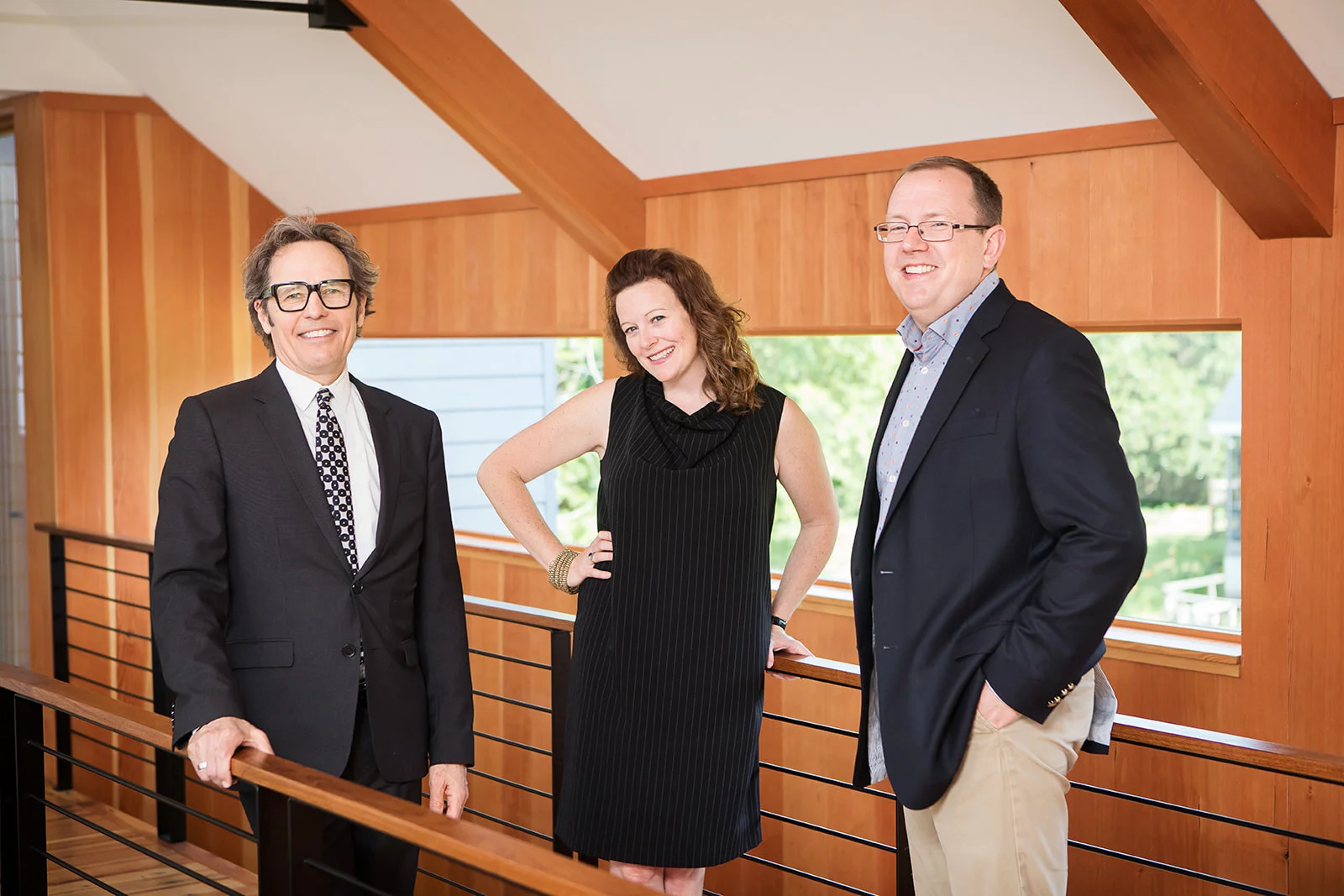 Randall Kipp, Lauren Davenport, and Keith Meberg