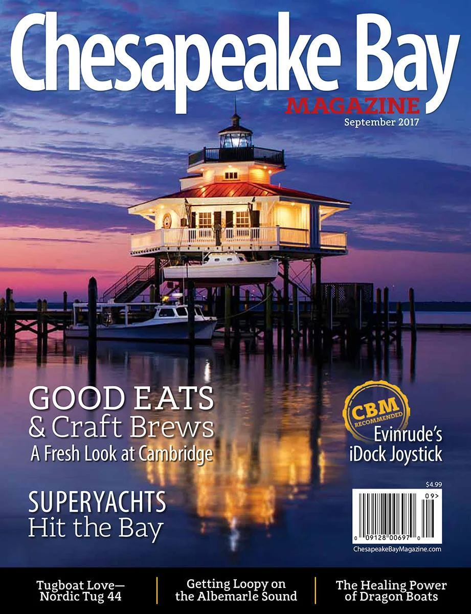 September 2017 Chesapeake Bay Magazine Feature