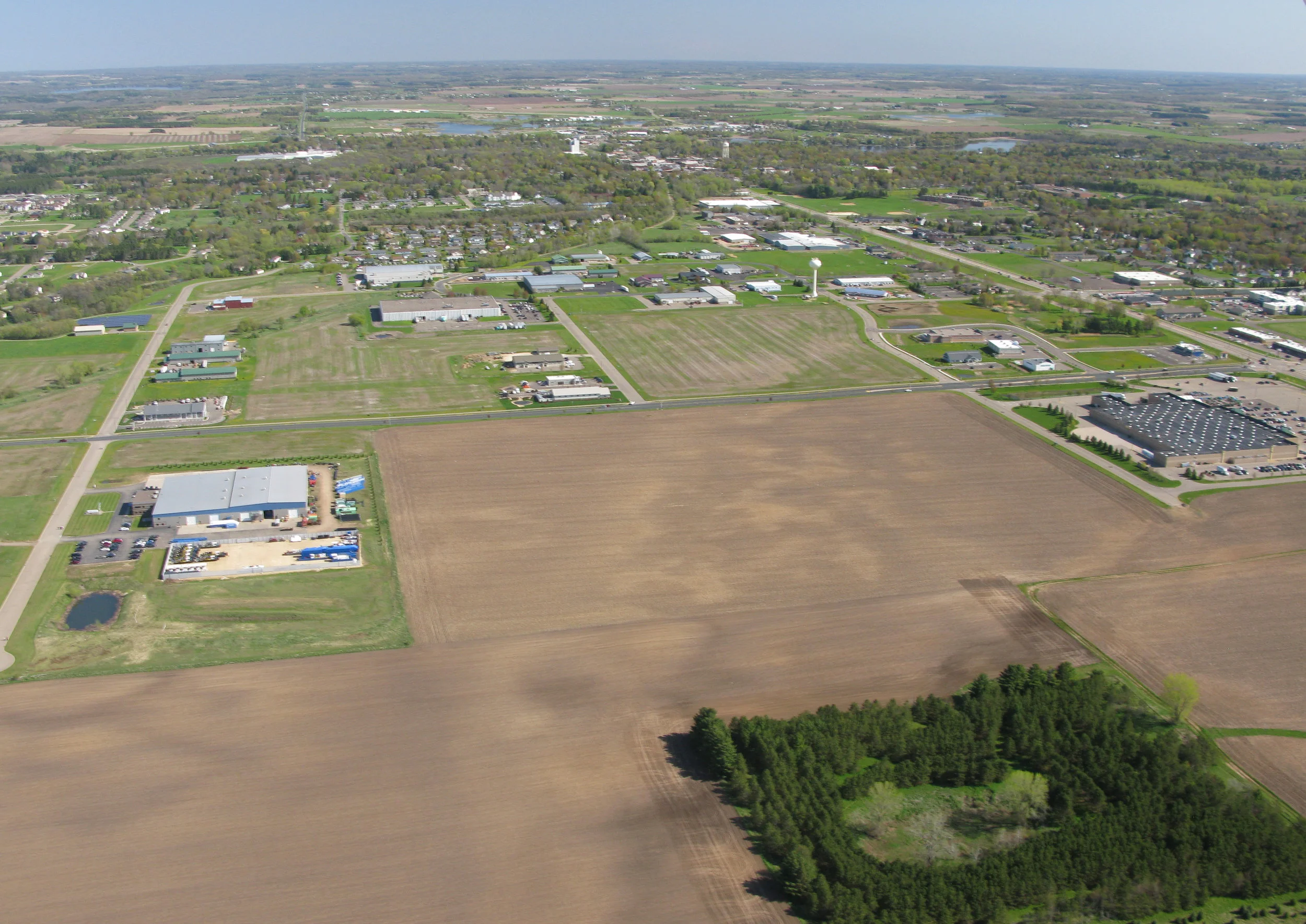 New Richmond Business Park looking north May 5, 2017