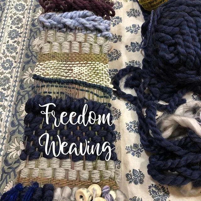 WONDERFUL time Weaving 😍loved seeing new and familiar faces for our November Freedom Weaving with @hidden this past Friday ! 🎄Awesome group, with individual color choices which makes it fun to see what each person comes up with - beautiful gratifyi