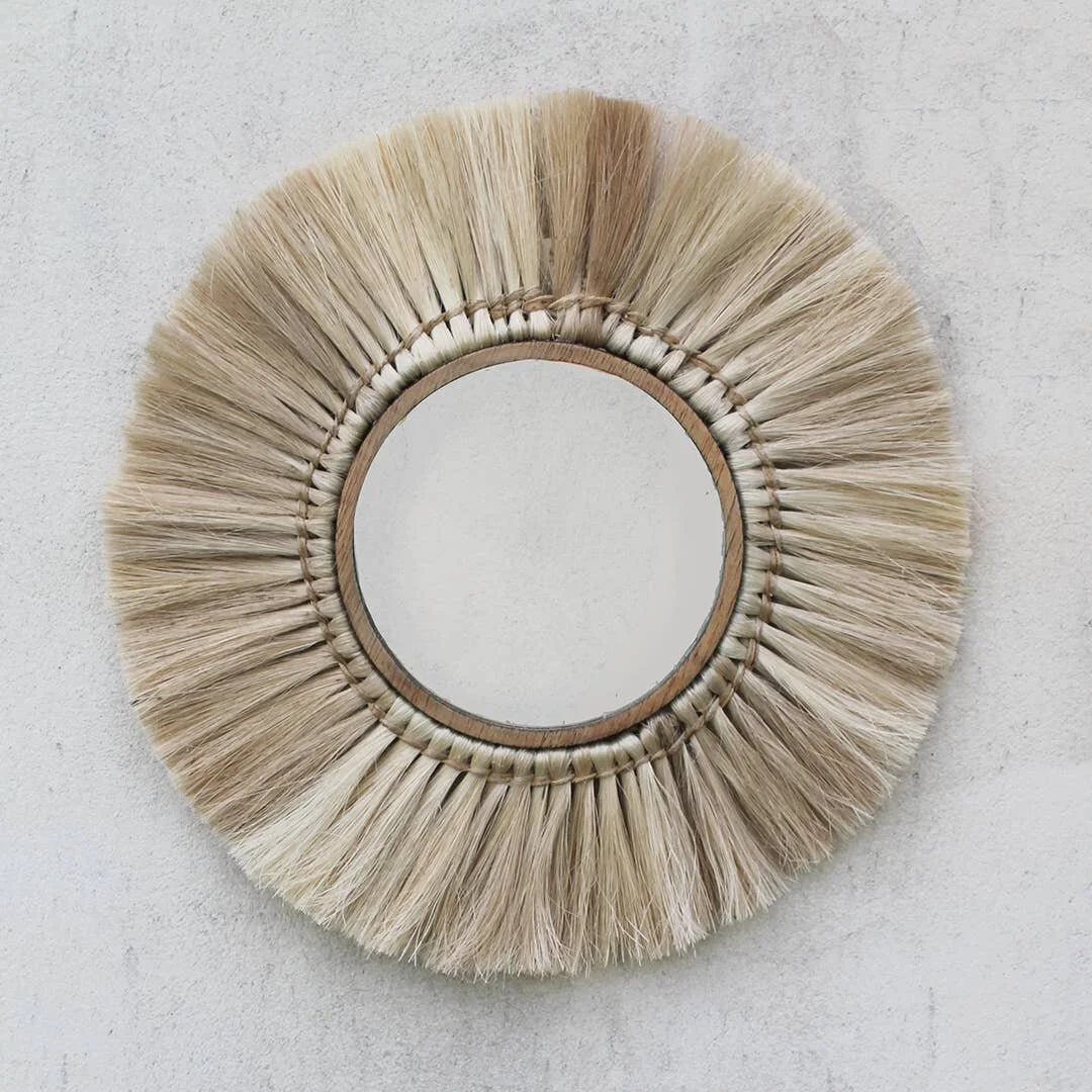 Henequén Sun Mirror - Medium