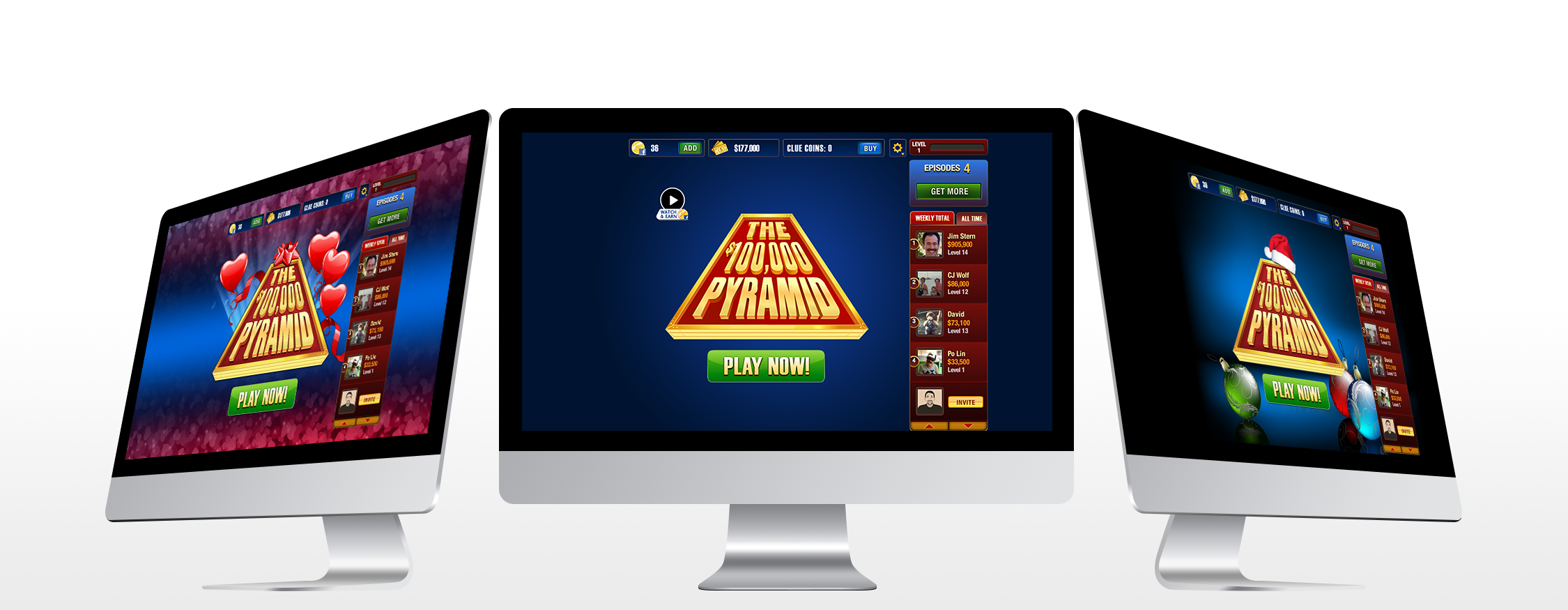  It is a classic TV game show that we made into a Facebook game. Besides the product itself, we created seasonal takeover interface and collectable items to increase user retention rate. 