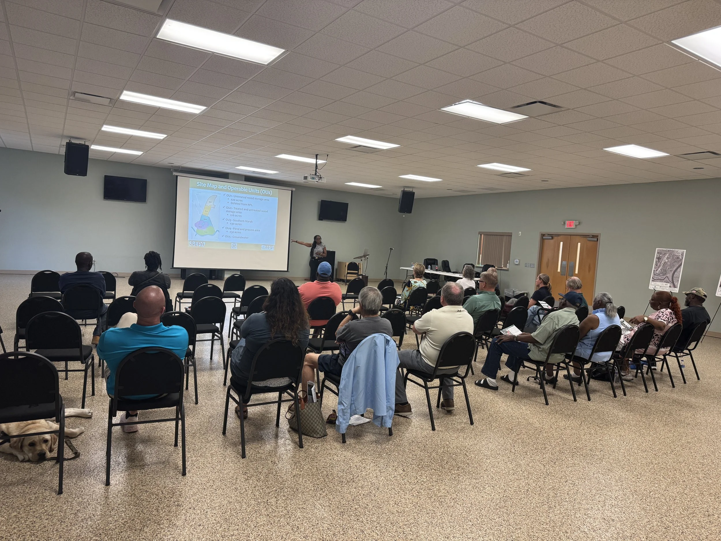 Cleanup of contaminated soil at Navassa Superfund Site discussed at community meeting