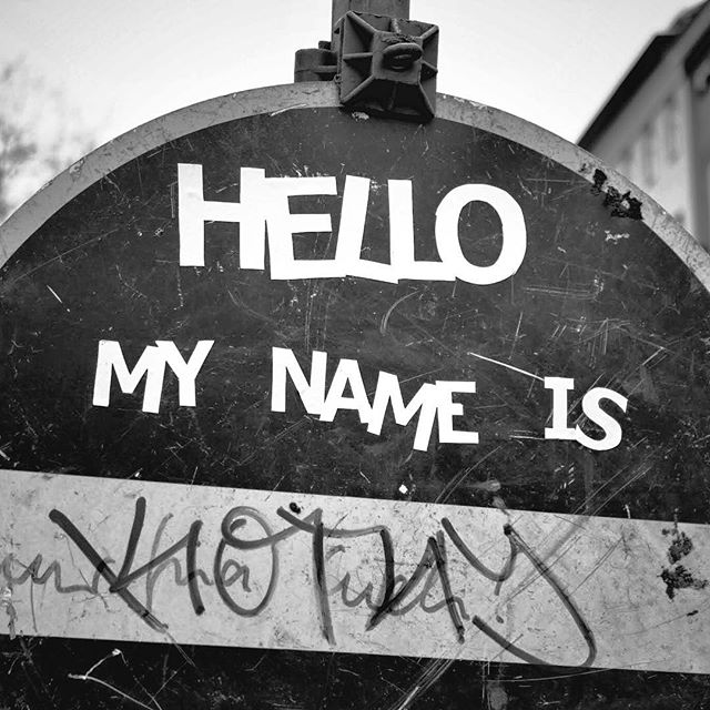Like and subscribe if you can see the phrase &ldquo;my name is&rdquo; without thinking of @eminem. No one? Me neither.
&bull;
#blackandwhite #urban #streetphotography #grunge #travel #berlin #graffiti #art #HiMyNameIs #illegiblewriting