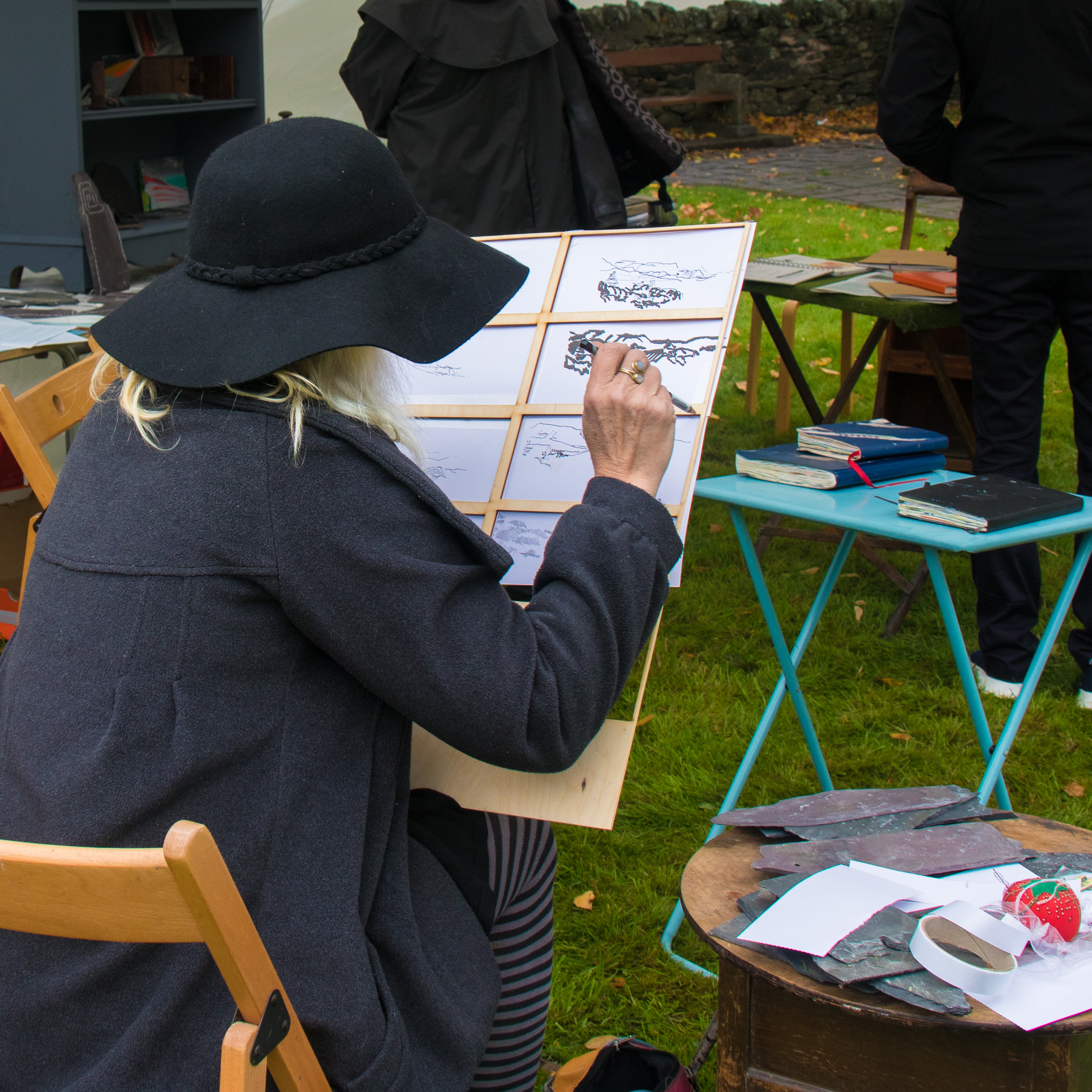 Lisa being a proper artist (1 of 1).jpg