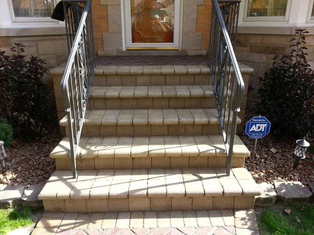 Stunning brick paver steps in River Grove, IL