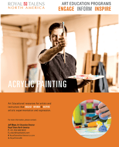 Art Education - Acrylic Painting