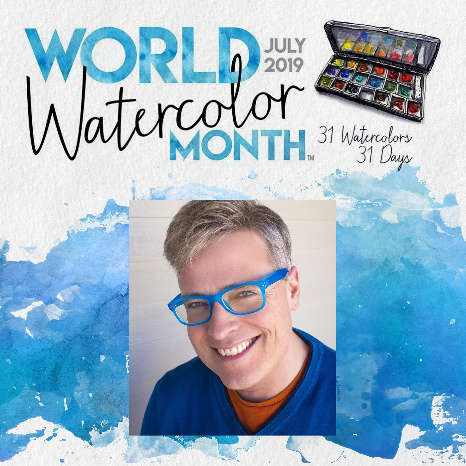 Meet Charlie O'Shields, Founder of World Watercolor Month