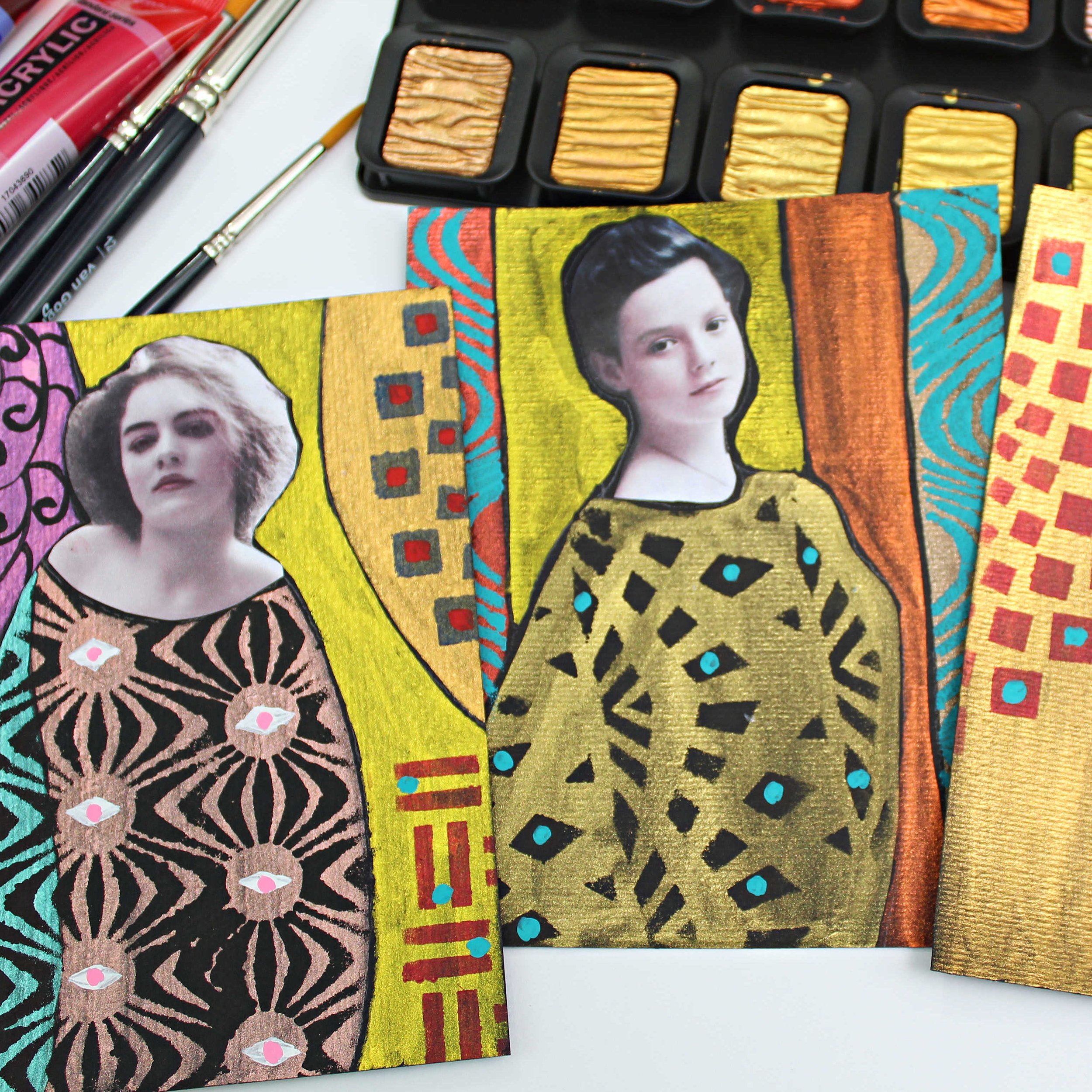 Square 2 Klimt Postcards.jpeg