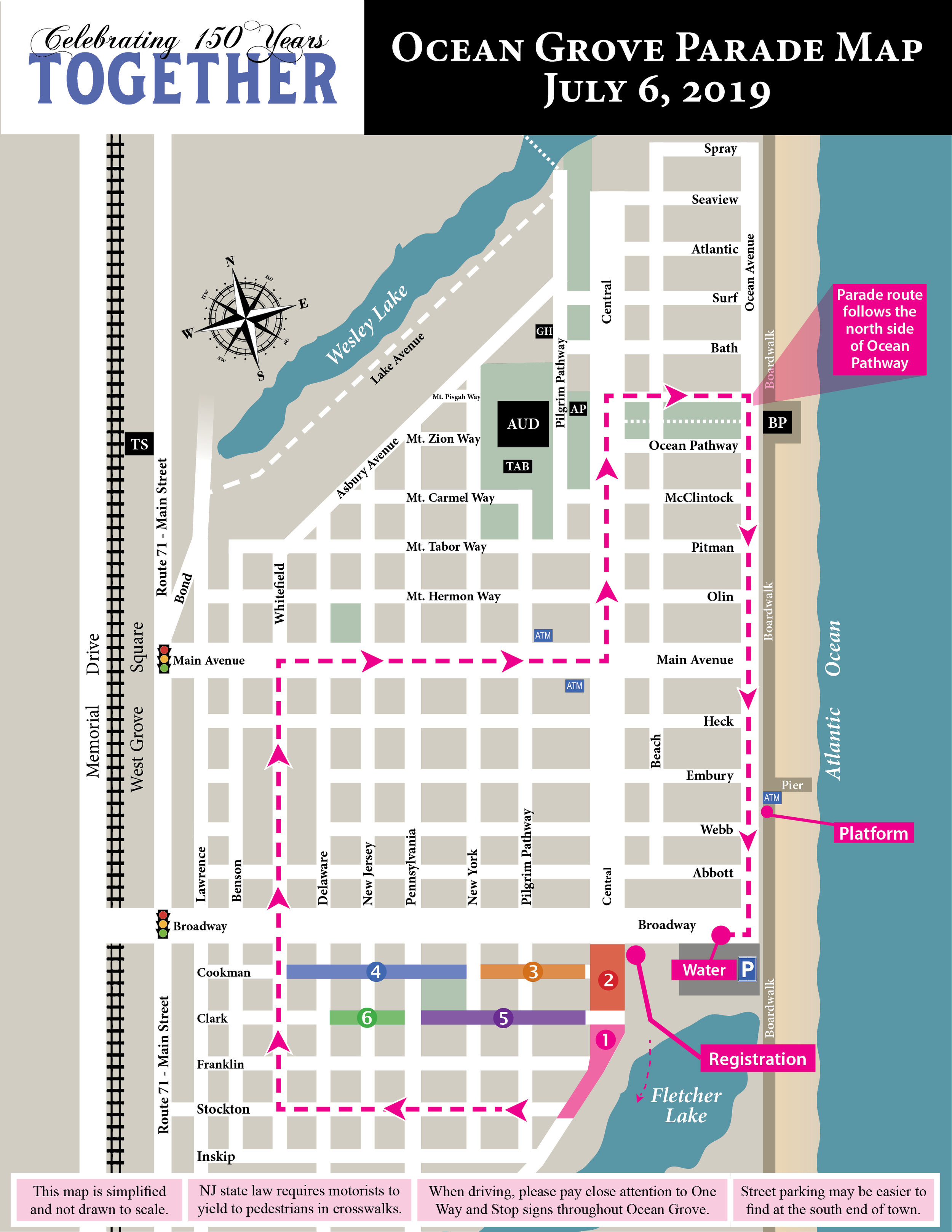 Miss America Parade Seating Chart