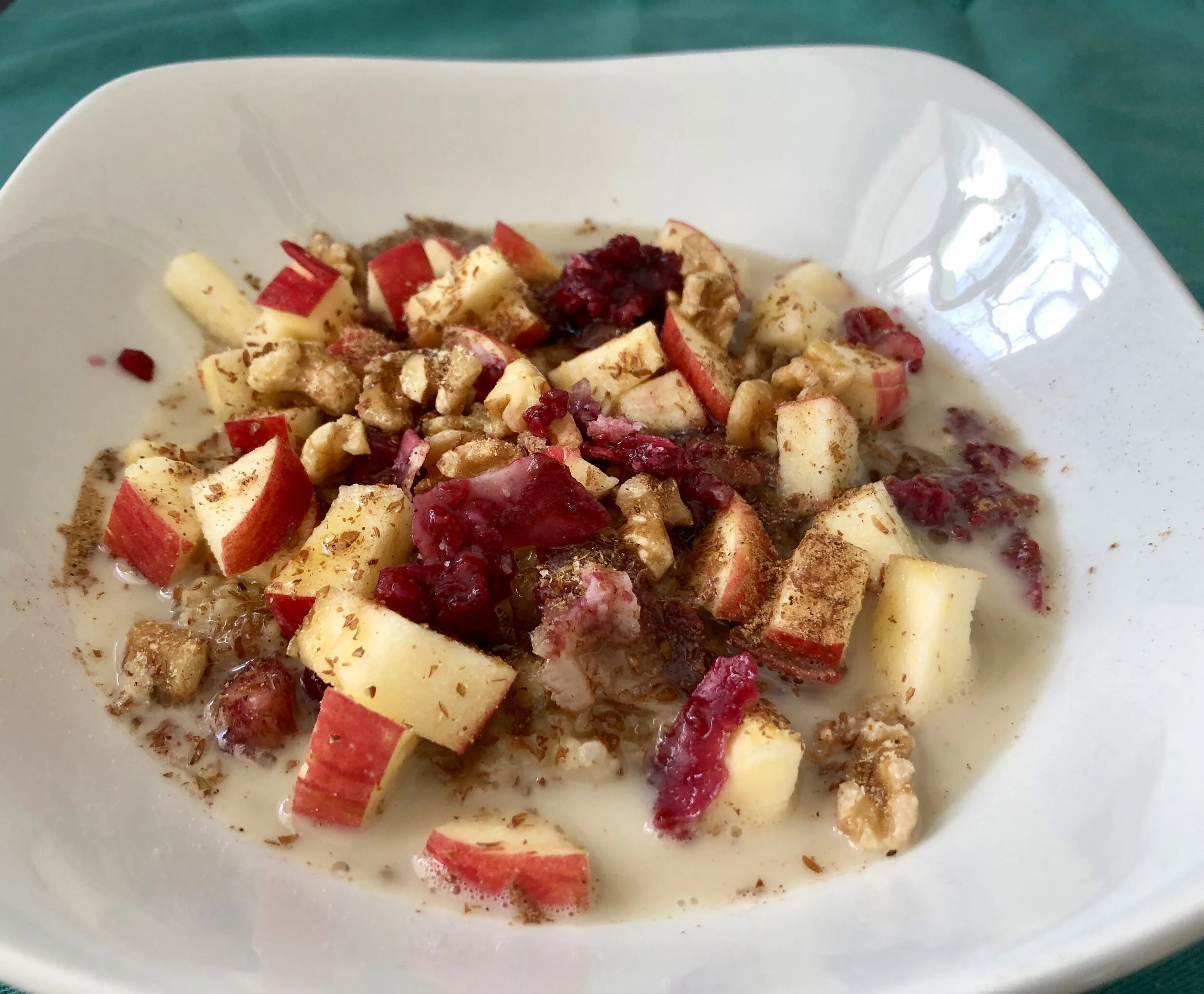 Oatmeal, the breakfast of champions!