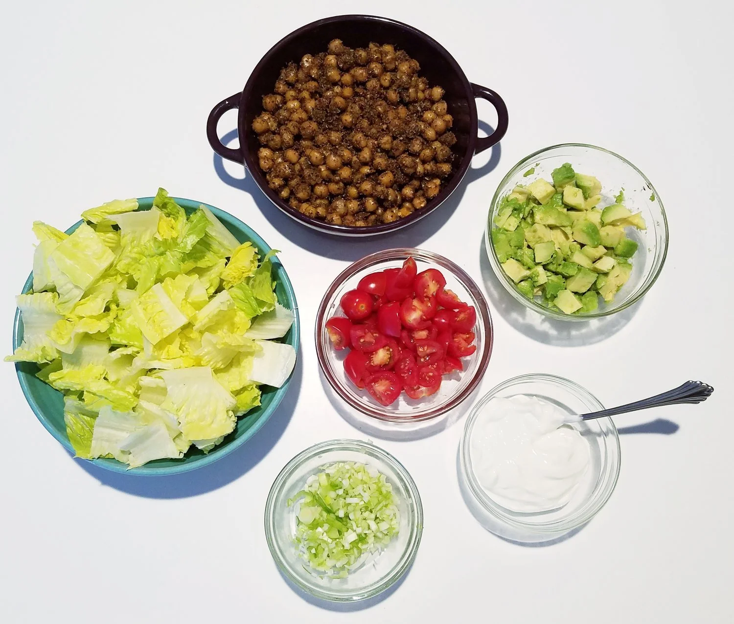 Crispy Chick Pea Tacos