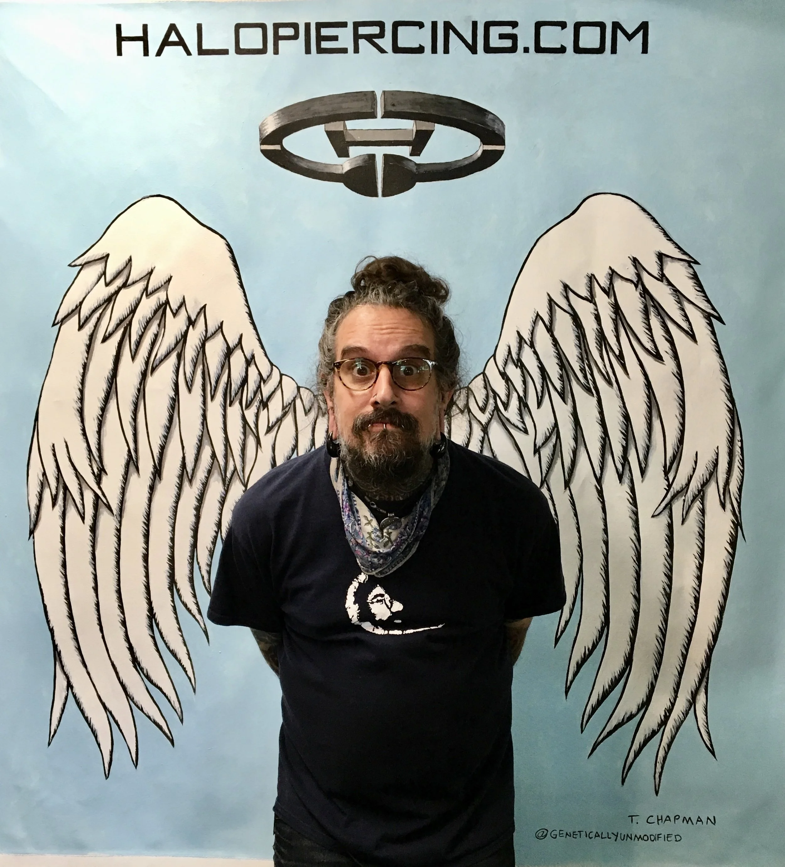 Big thank you to artist Timothy Chapman for making our new painting.