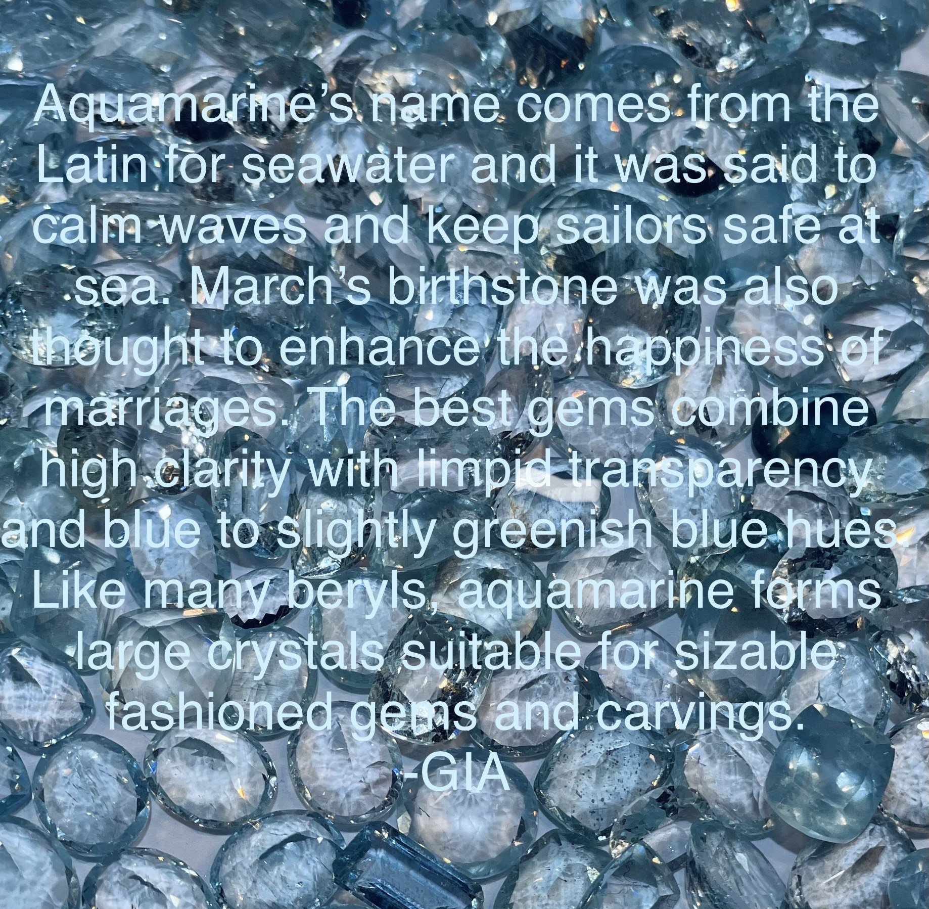 March gemstone deals meaning