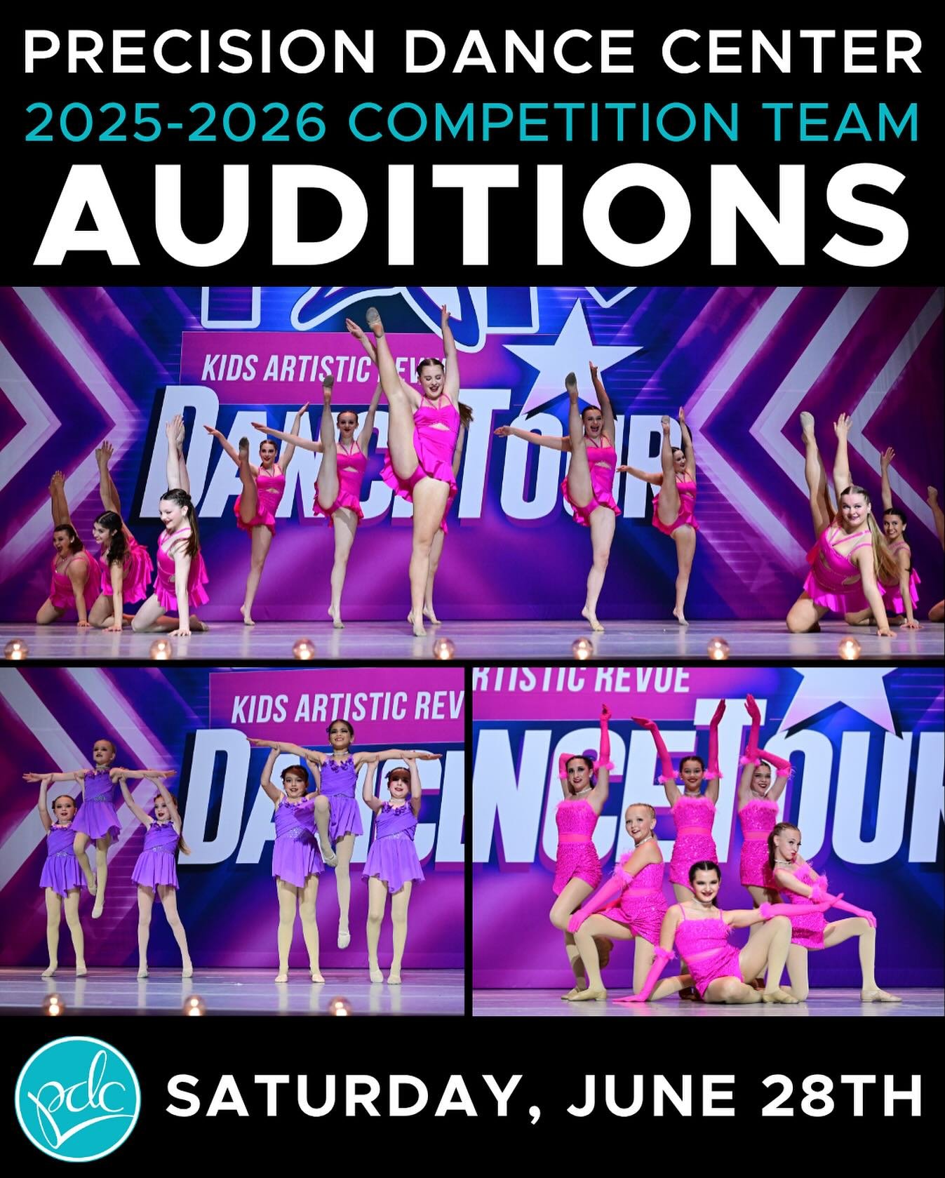 🔥 SECOND AUDITIONS are HERE! 🔥
 Join our award-winning 2025&ndash;2026 Competition Teams at PDC &mdash; this Saturday, June 28th!

✨ Ready to shine on stage? Submit your Audition Form today (link in bio) and grab your audition packet at PrecisionDa