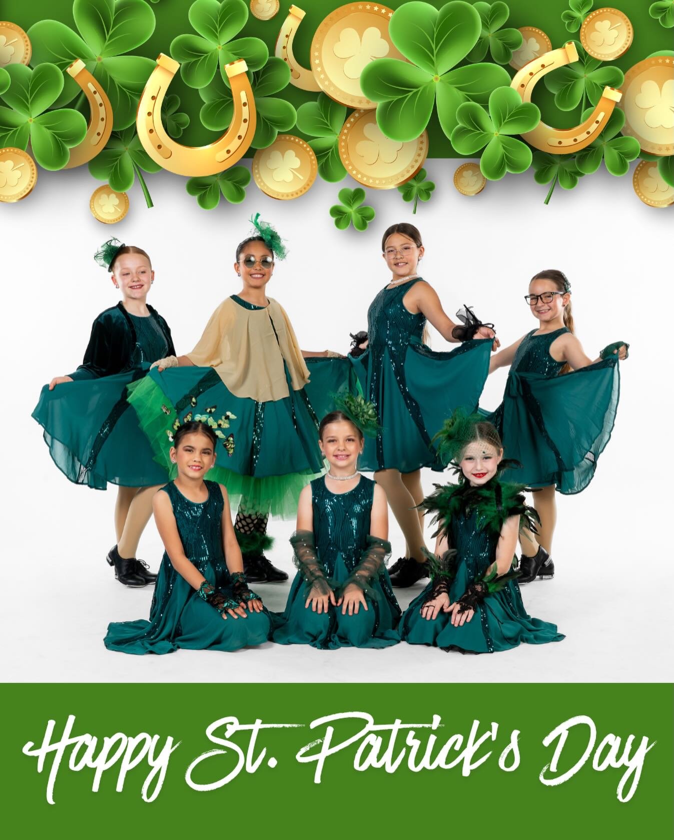 Happy St. Patrick&rsquo;s Day, PDC Family!  Our dancers are our Lucky Charms!🍀

#PDCFamily #happystpatricksday #shamrock #dancer #pdcroseville