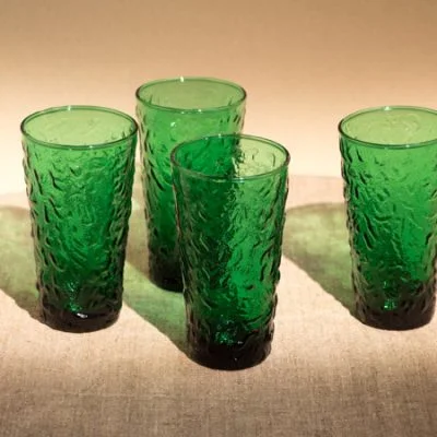 Emerald Anchor Hocking Tumblers