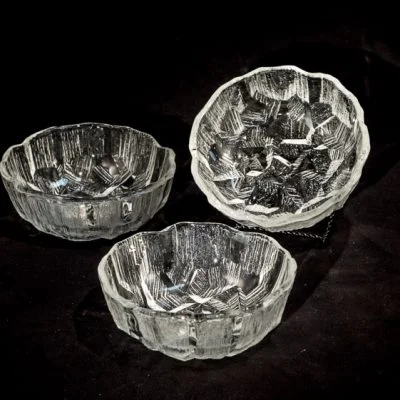 Hoya Crystal Salad Bowls