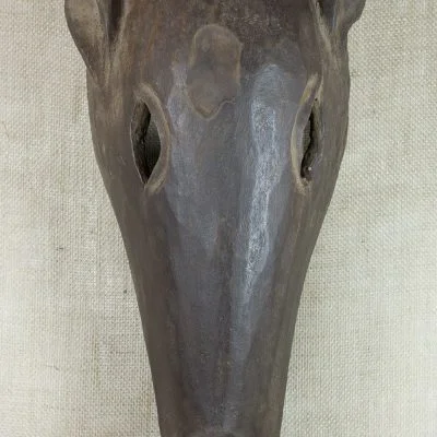 Chokwe Ceremonial Ngulu Pig Mask - simple
