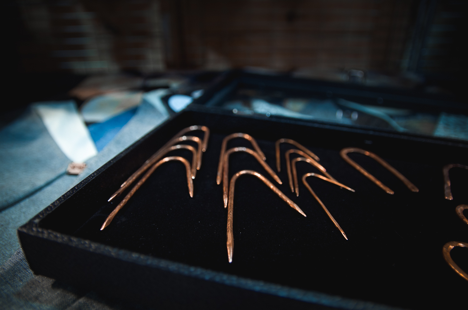 Mr. Carnival's copper cable needles