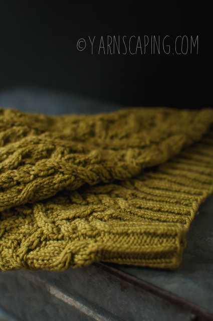 The plain rows just go plain fast compared to how long I can get hung up on the cabled rows...