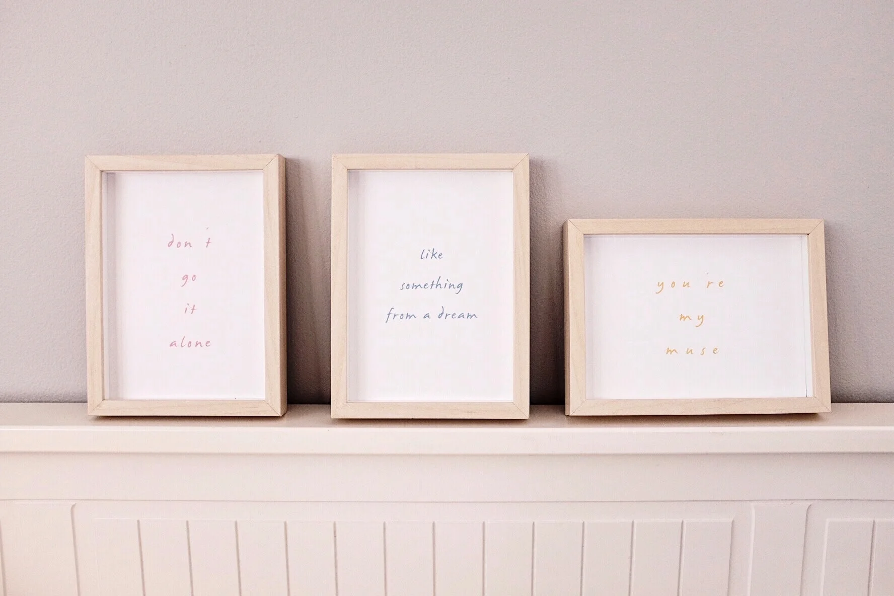 Lyric Prints - The Prams
