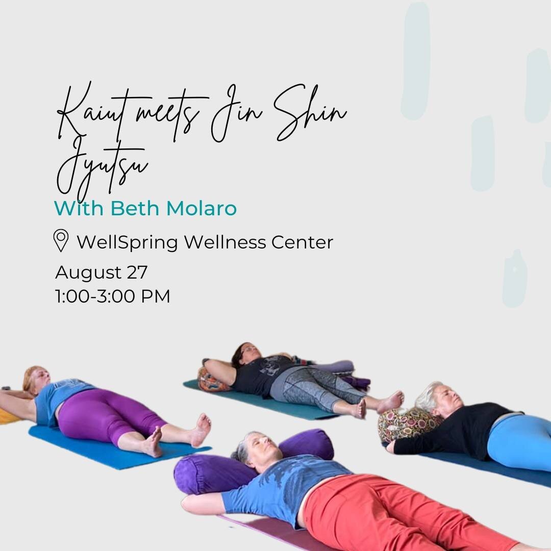 Feeling tired and stressed? Noticing discomfort or pain in your body?... If that's the case, we have a little something that can help. 🤭

In this 2-hour In-Person workshop with Beth Molaro you will learn techniques and methods to heal, feel and hear
