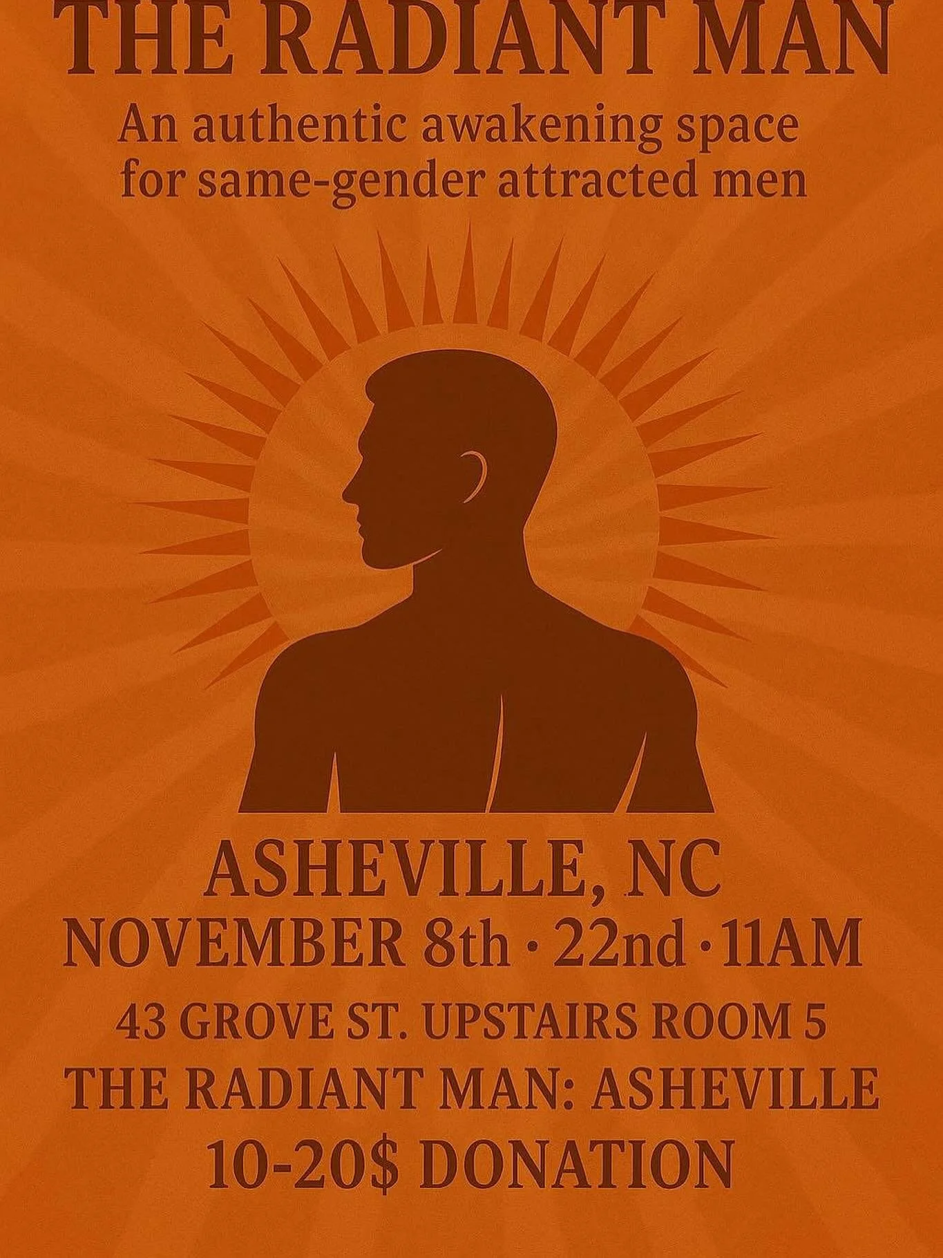 The Radiant Man
Queer Men&rsquo;s Circle &bull; This Saturday &bull; 11 AM ET

This week&rsquo;s theme: Conscious Dating &amp; Sacred Connection

Dating&hellip; but from the inside out.
Less swipe. More soul.
Less performance. More presence.

We&rsqu