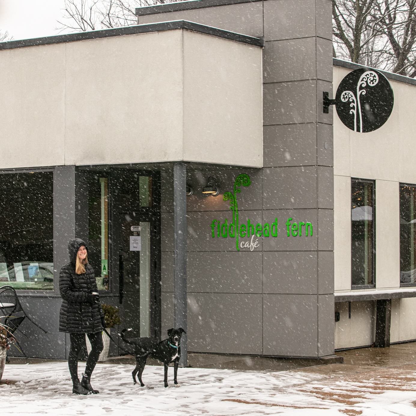 We're here for that cozy snow day feel ❄️

Open 7am-2pm everyday but Tuesday. Come get warm with a hot drink!