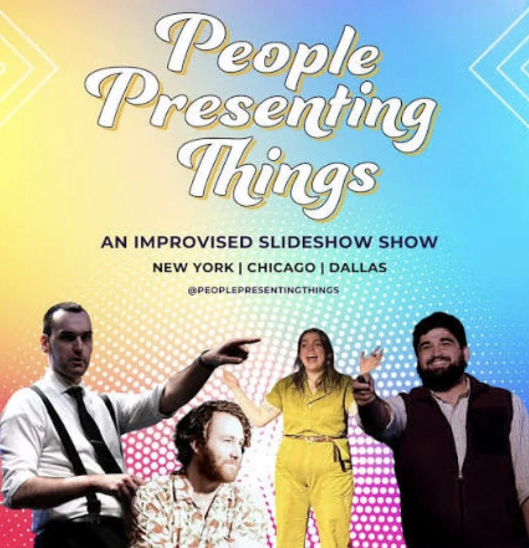 People Presenting Things