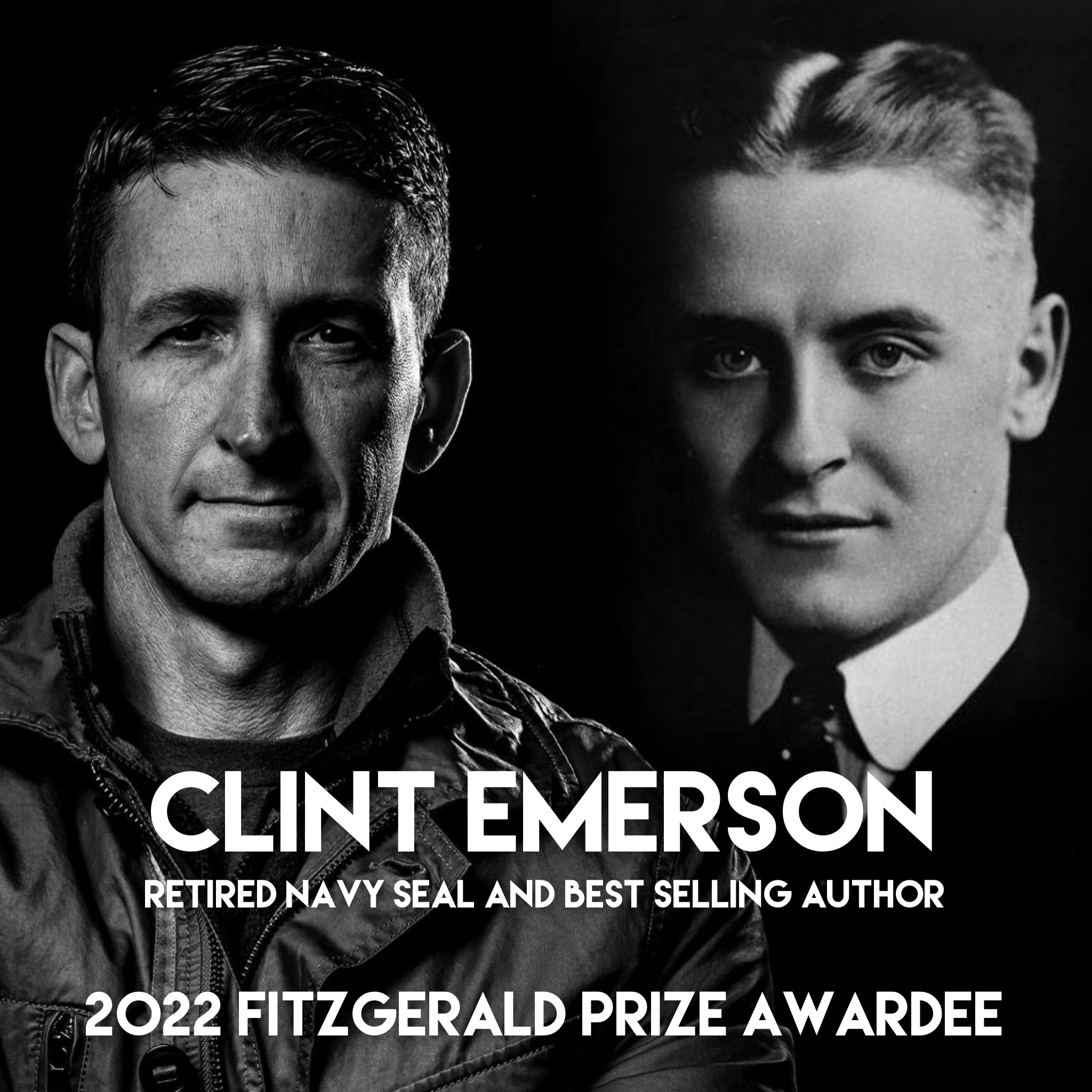 Clint Emerson, Ret. Navy SEAL and Best Selling Author, named 2022 Fitzgerald Prize Recipient