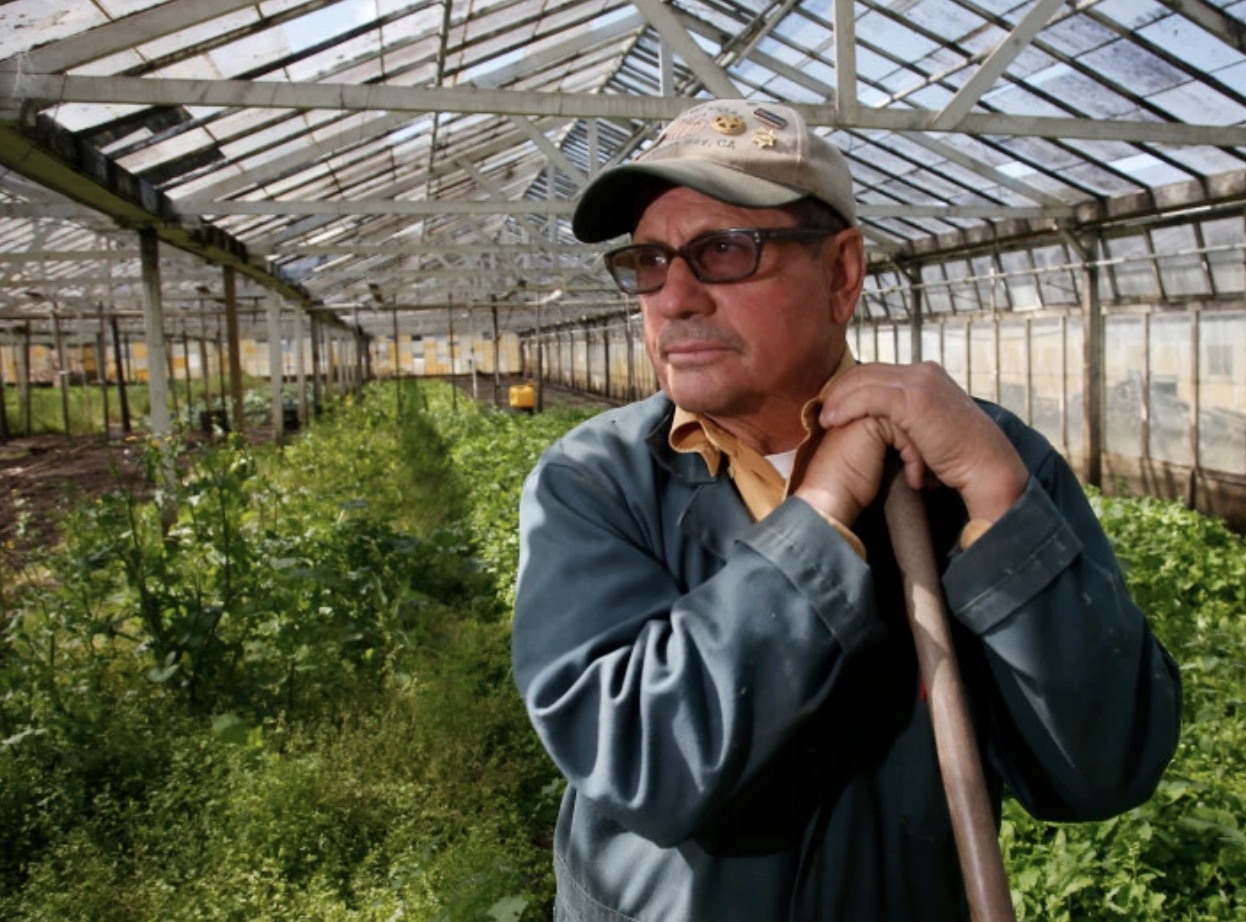 Farmer John in his Half Moon Bay nursery. (c) San Jose Mercury News, 2018 (Karl Mondon/Bay Area News Group)