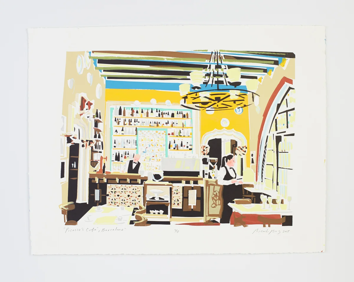 "Picasso's Cafe, Barcelona" 2015