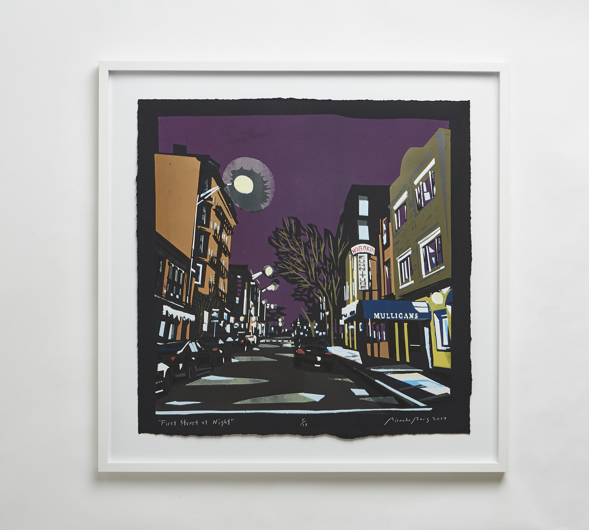"First Street at Night" 2017