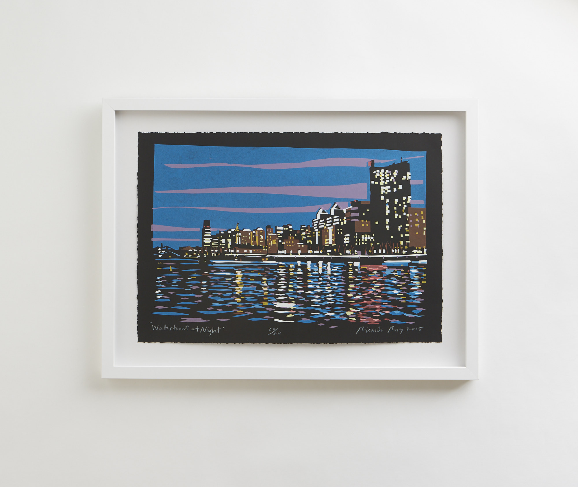 "Waterfront at Night" 2015