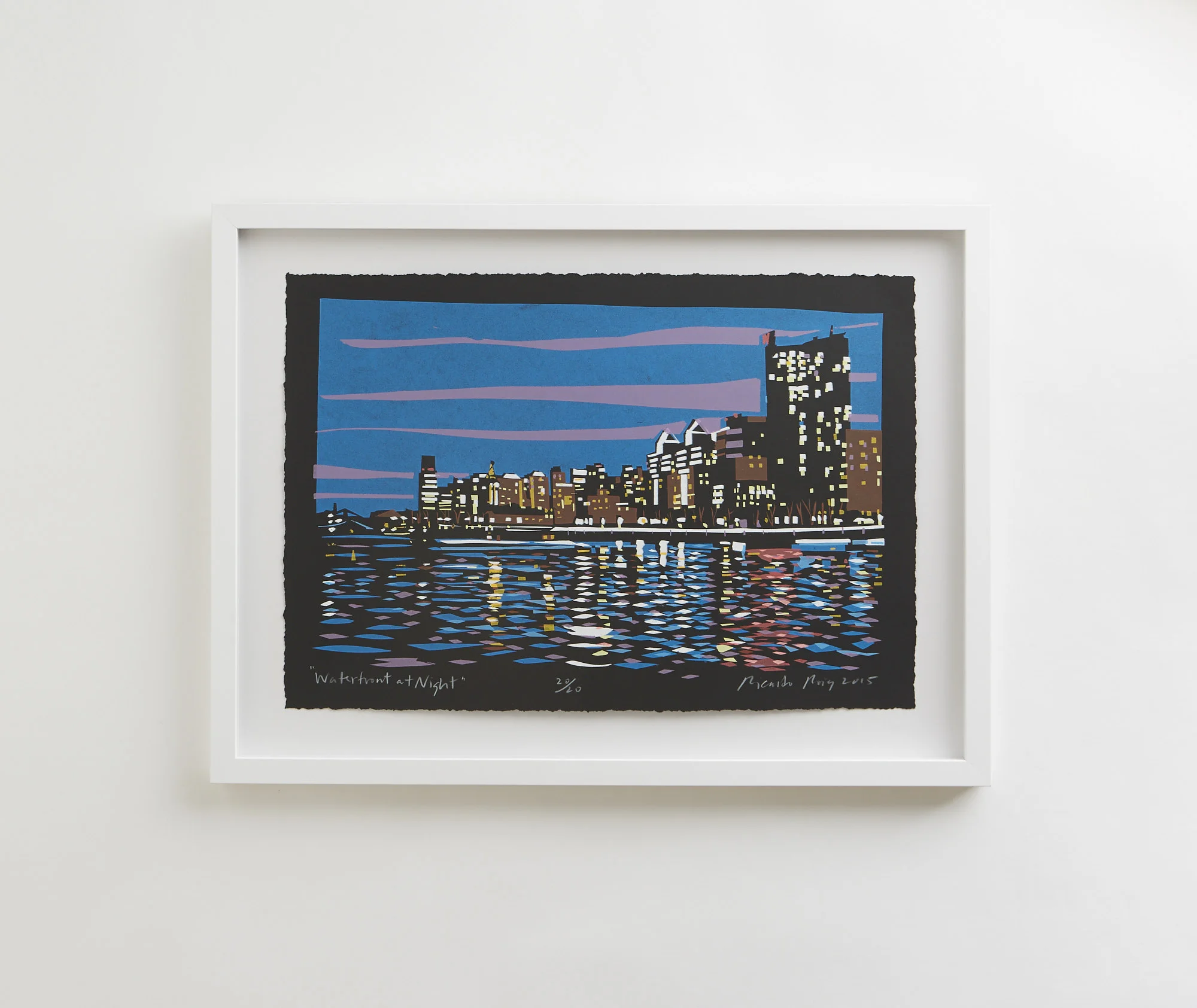 "Waterfront at Night" 2015
