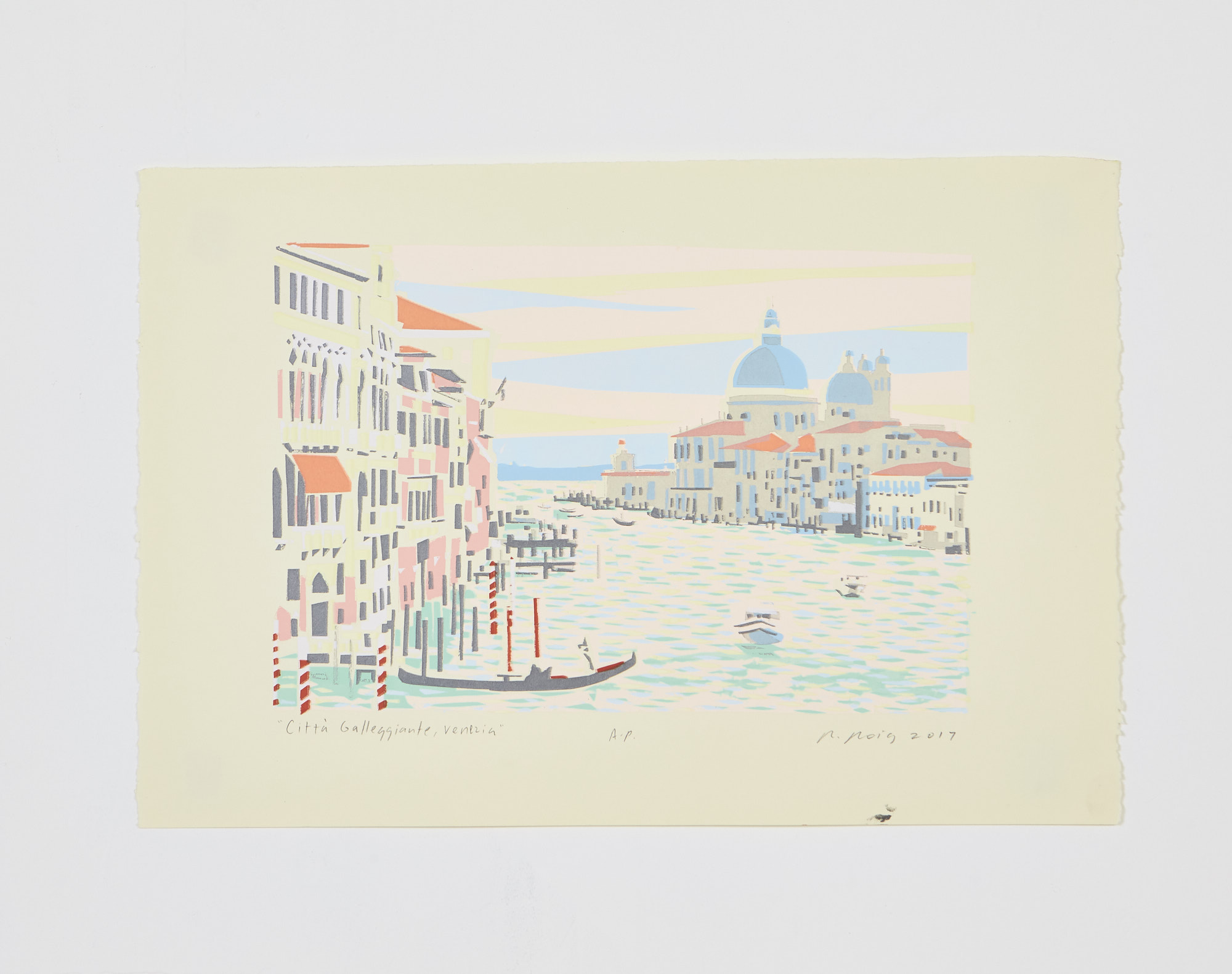 "La Citta Galleggiante, Venezia" 2017