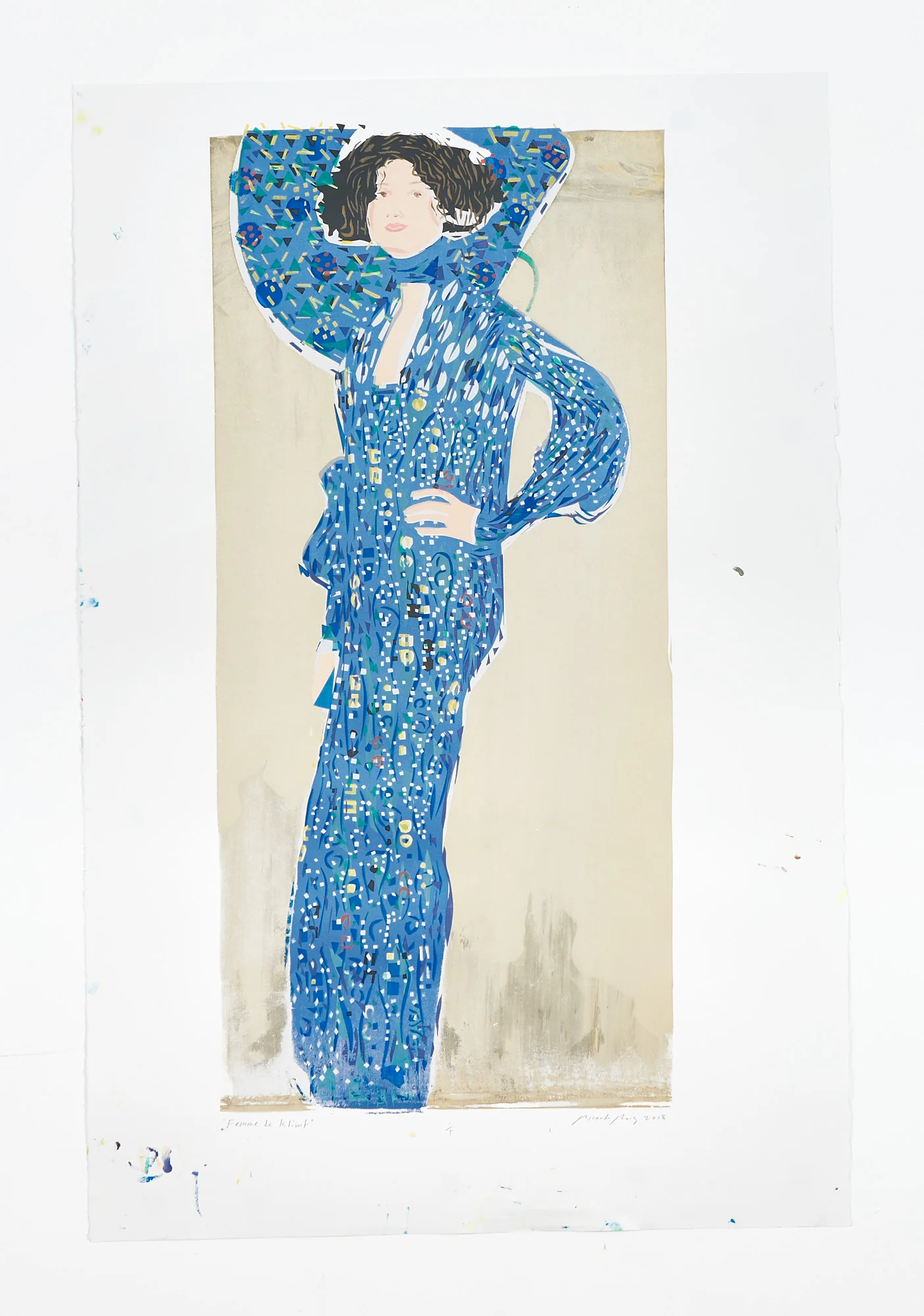 "Femme de Klimt II" 2018