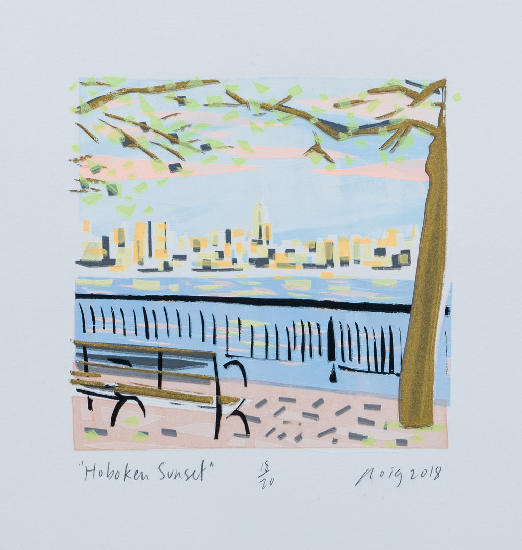 "Hoboken Sunset" 2018