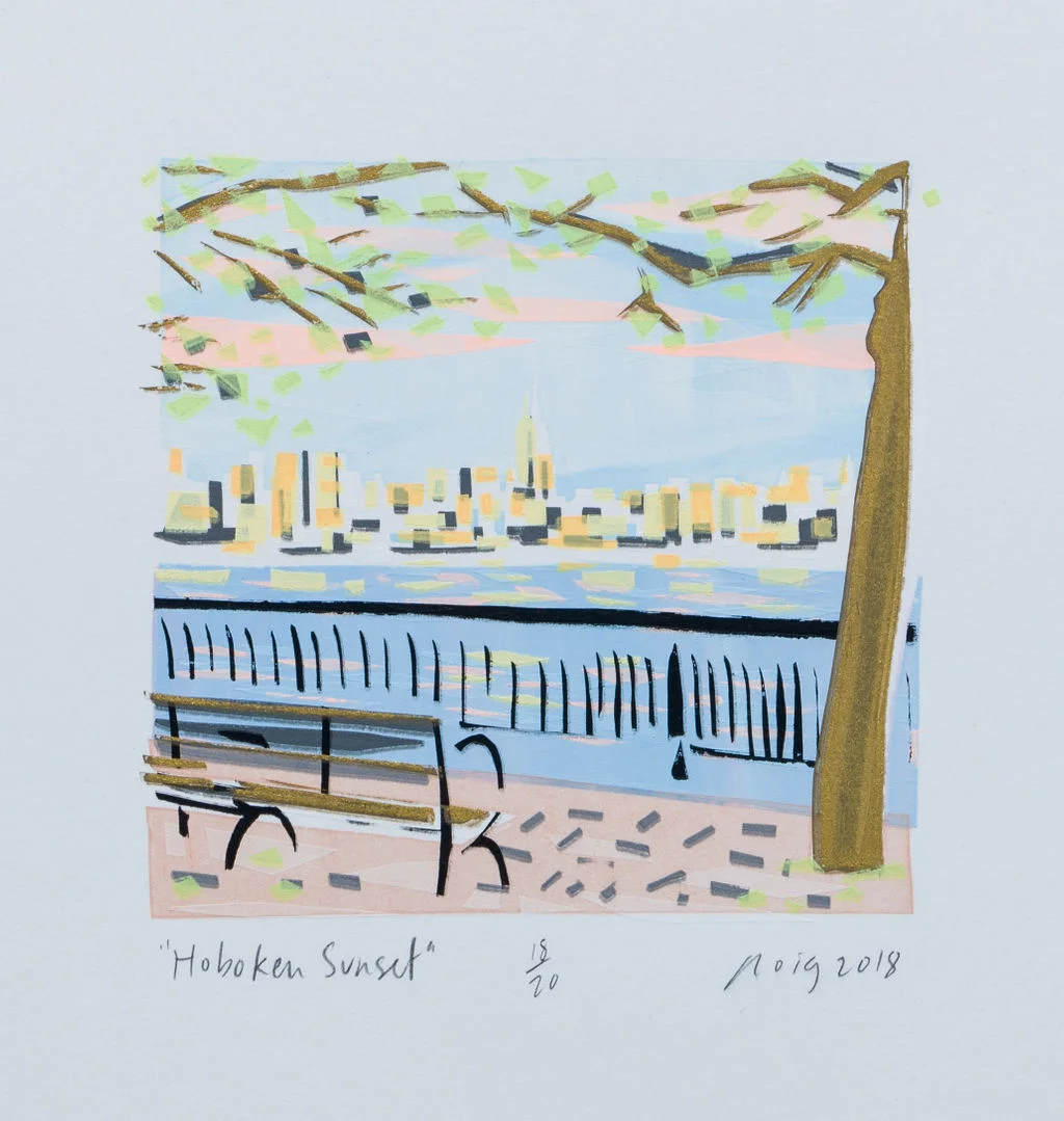 "Hoboken Sunset" 2018