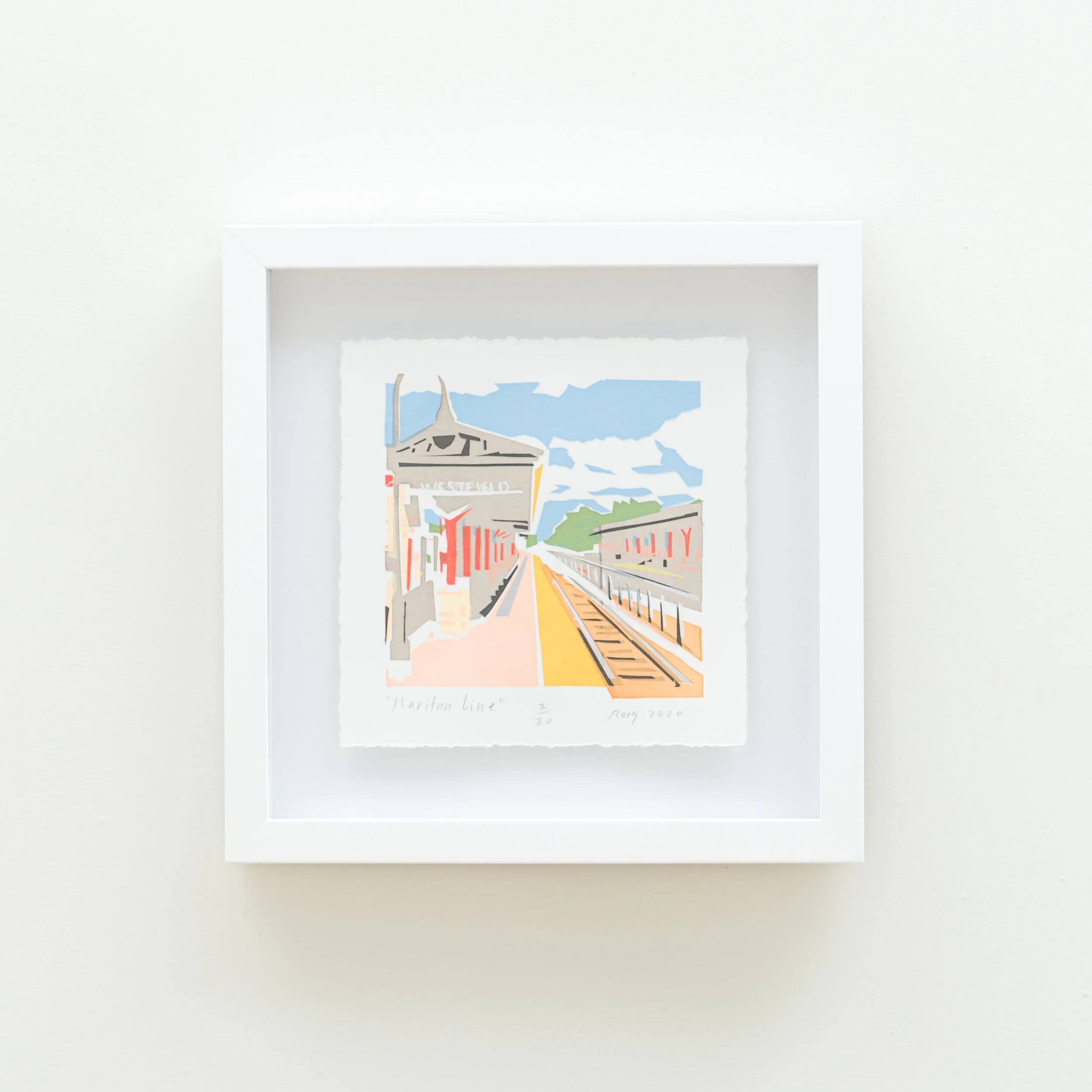 "Raritan Line, Westfield" (Mini)