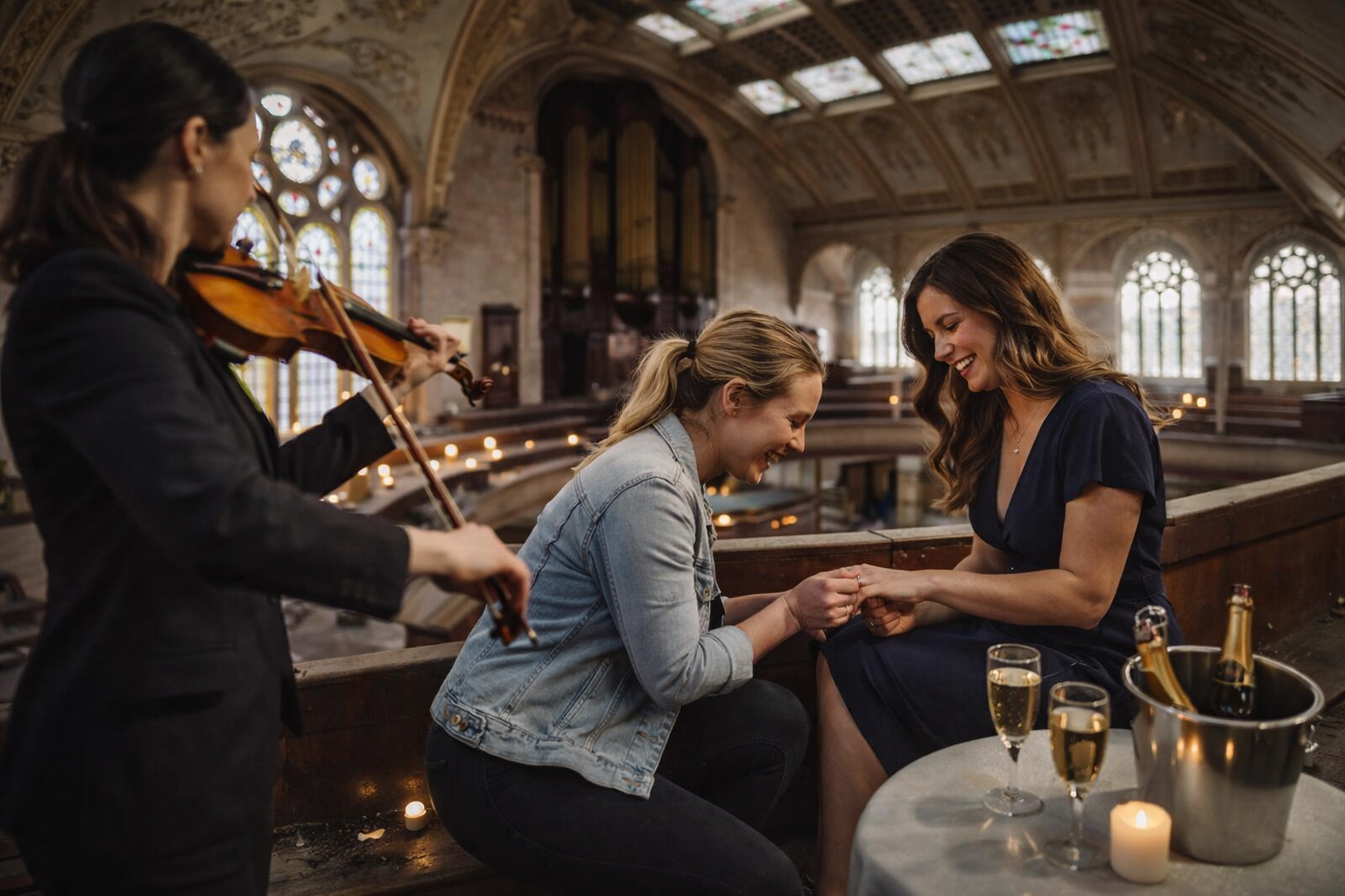 From Australia to Manchester: A Secret Proposal at the Albert Hall