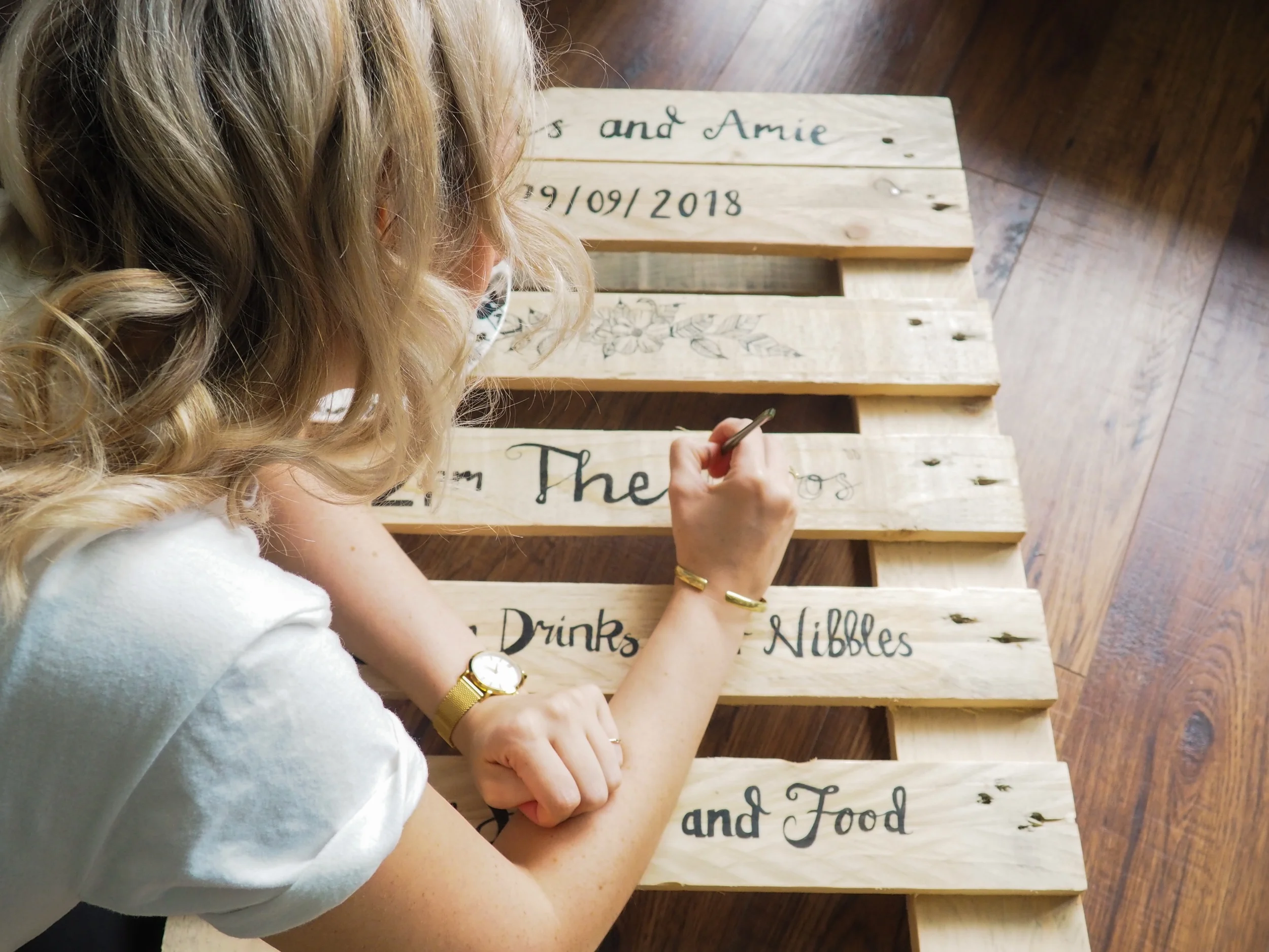 wedding tutorial: order of the day