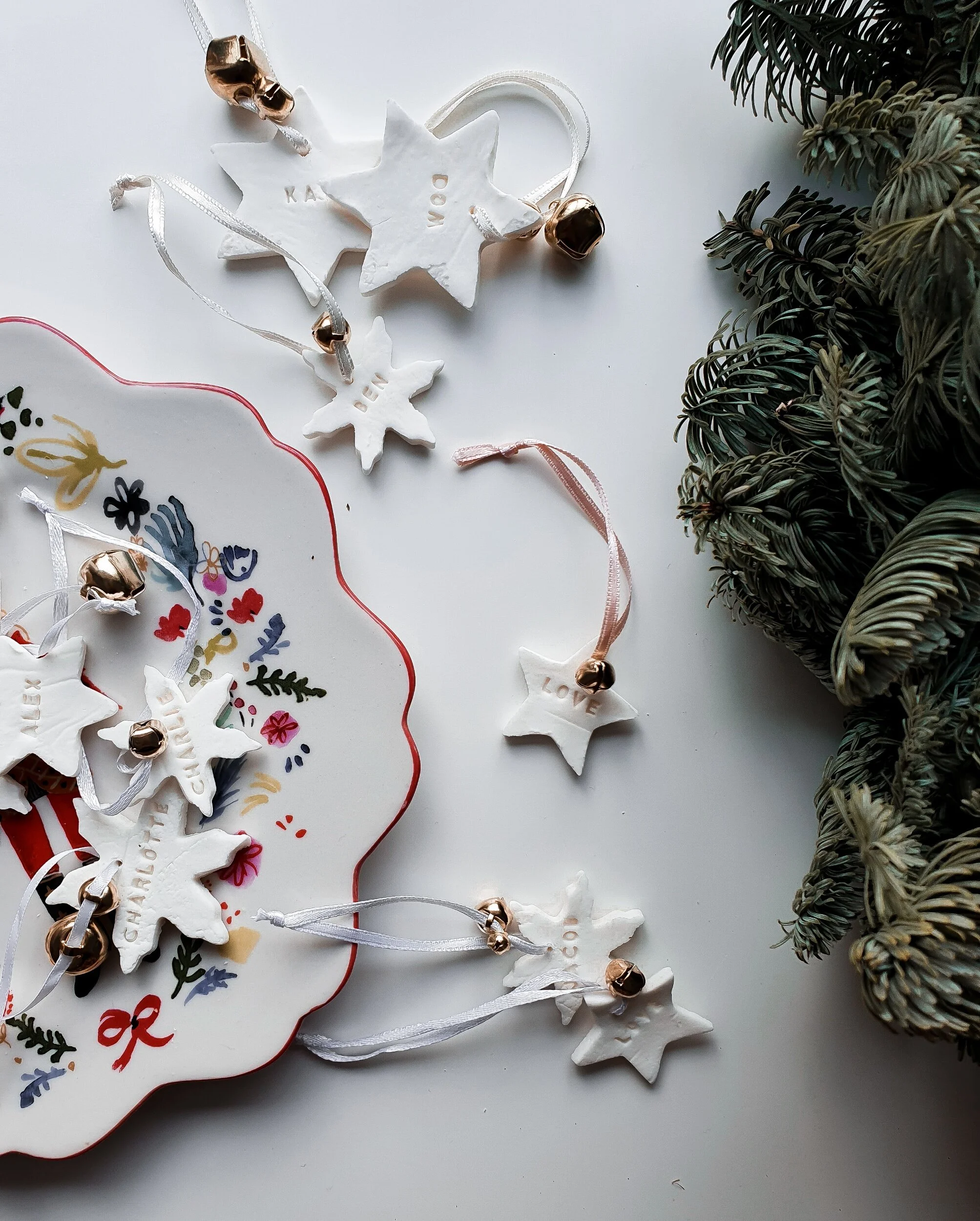christmas dough ornaments