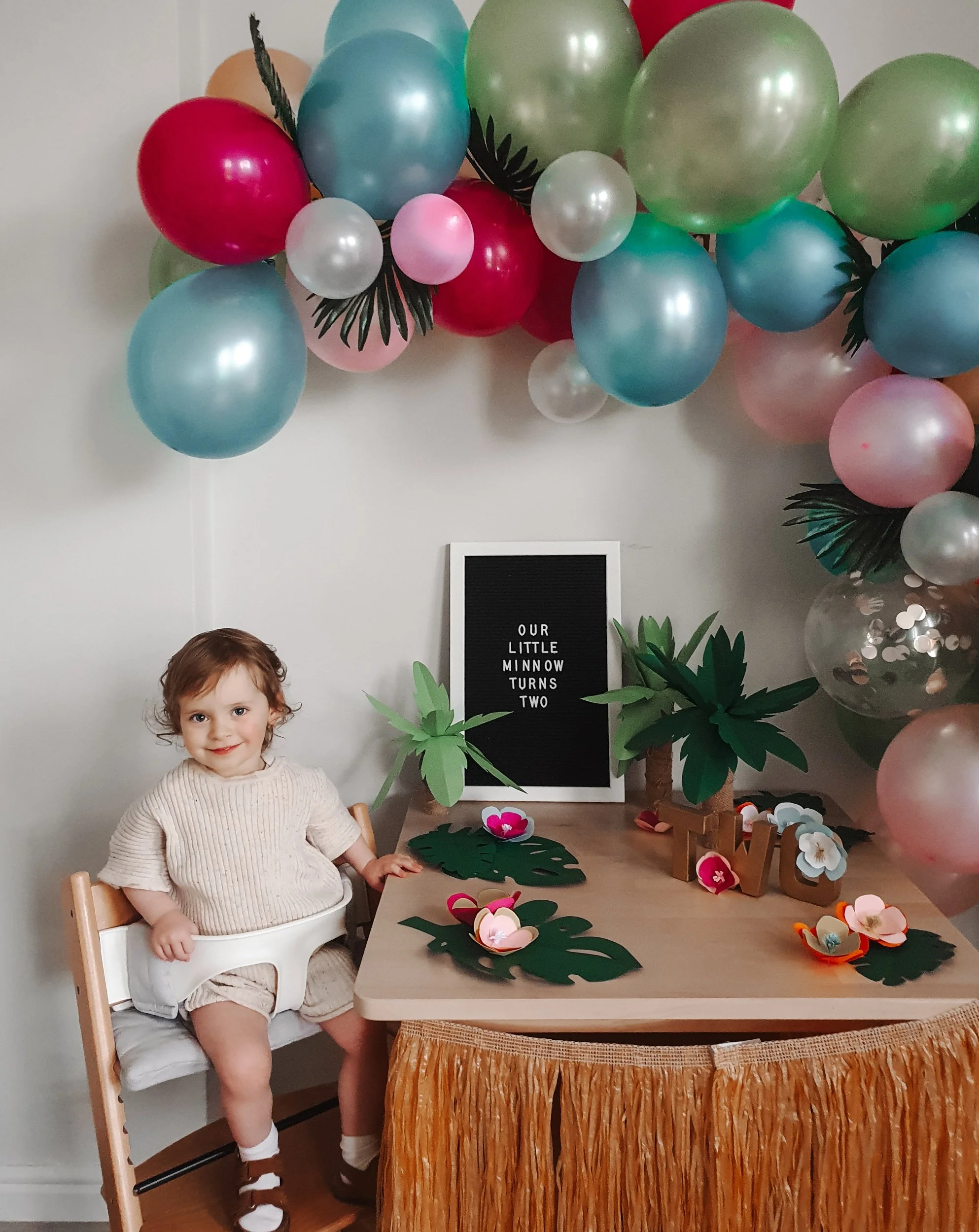 our little minnow: a moana themed birthday