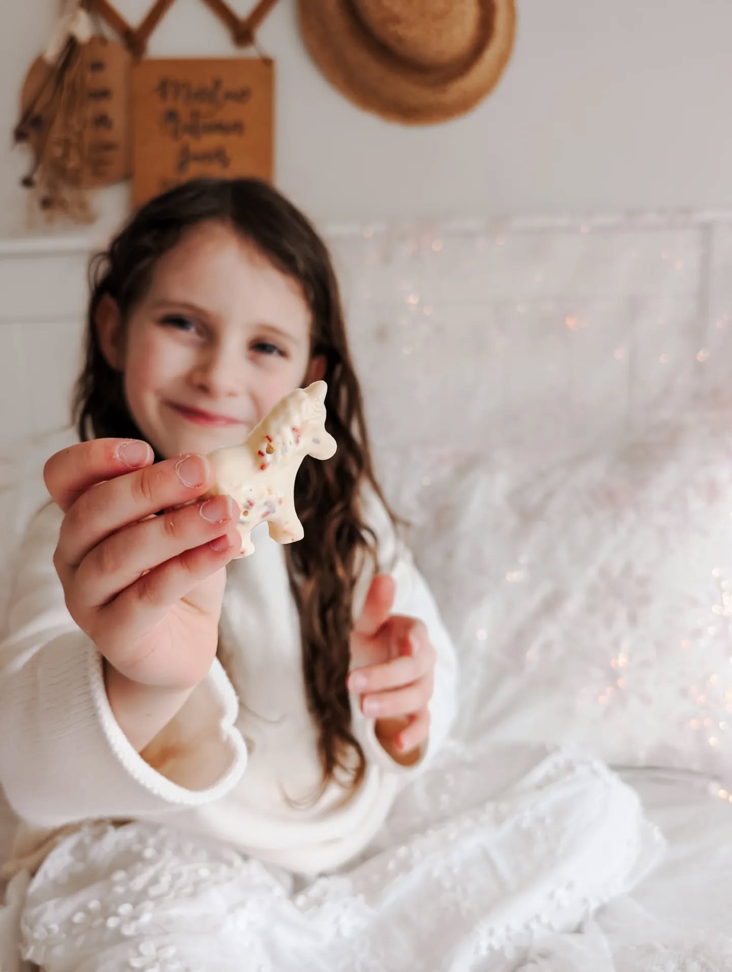 She's like a unicorn in a field of ponies. I'd choose her out of the bunch anyday. She brings such magic to our everyday. 
✨ 
&bull;
&bull;
&bull;
&bull;
&bull;
#mamatogirls #marlowautumn
#mylittlepony #chocolategifts