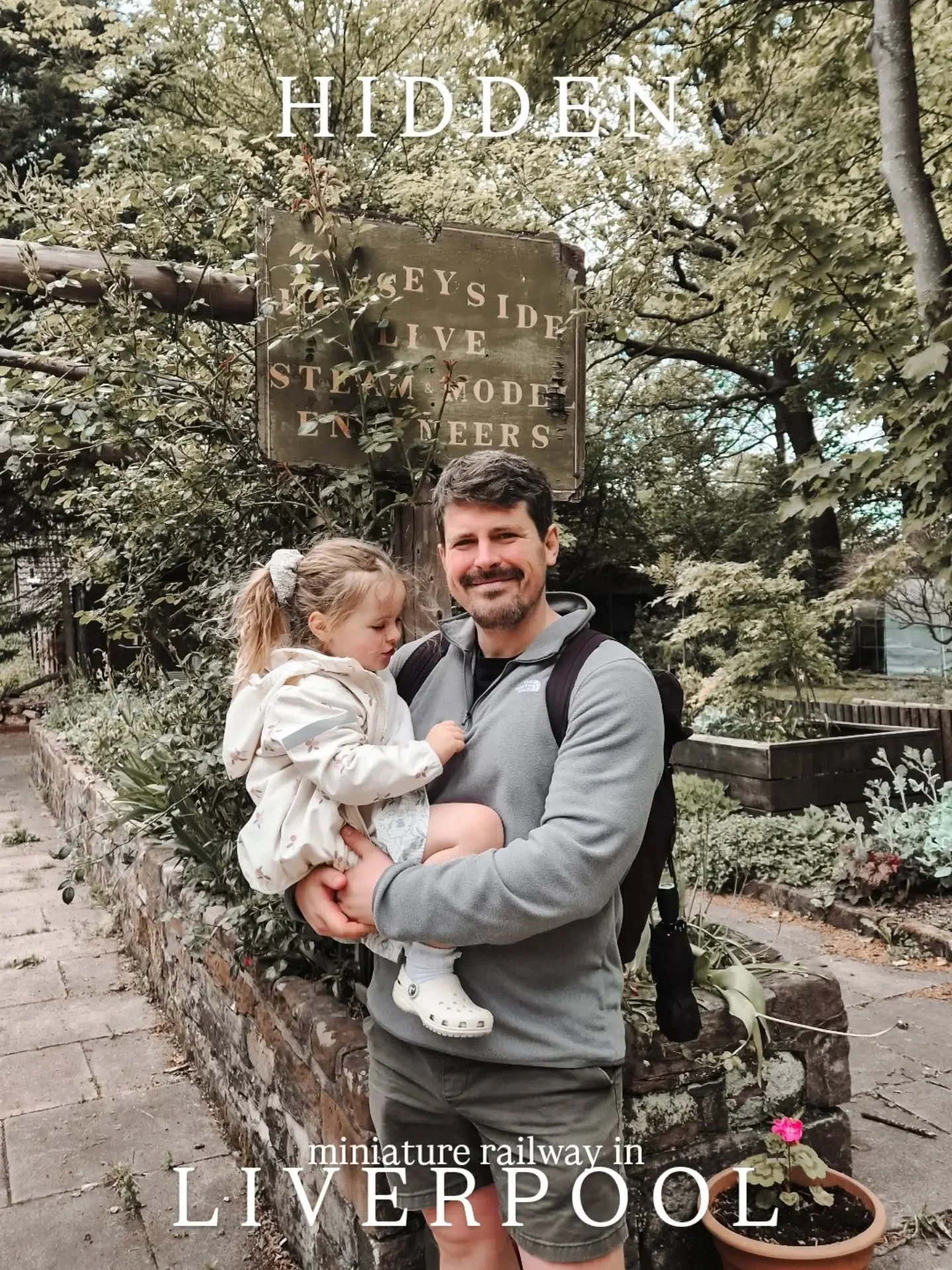Ryan found the sweetest little miniature railway hidden inside the park the other week 🤍 The kind of place that feels like it belongs inside an old childhood memory somewhere... tiny model trains, warm sunshine, a ride on a choo choo twice around th