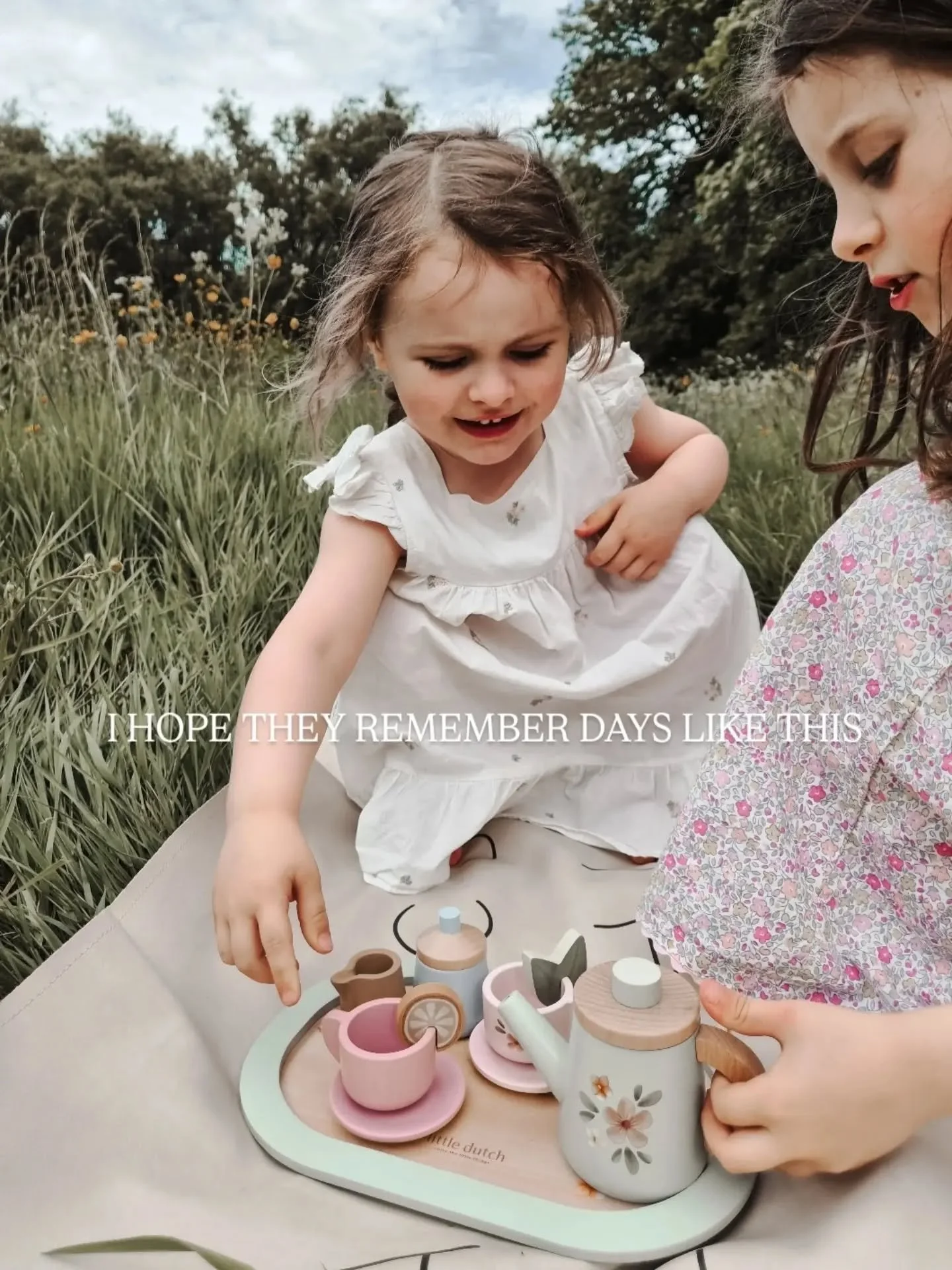 Half term break seems to have just passed in a blink, I had such a beautiful time with them.  Watching them become completely immersed in their games... legs folded up on blankets, sipping from tiny cups and their imaginations overflowing will never 