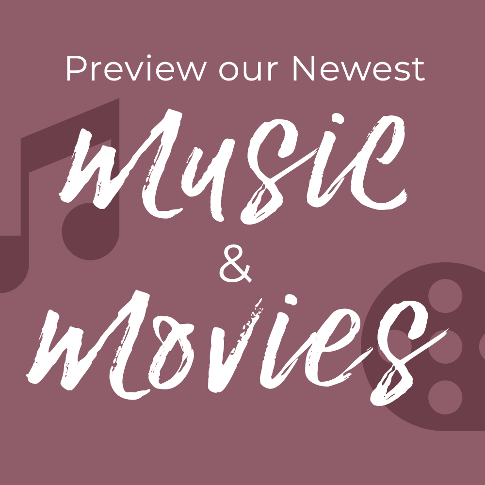 Preview our Newest Music and Movies at Deseret Book