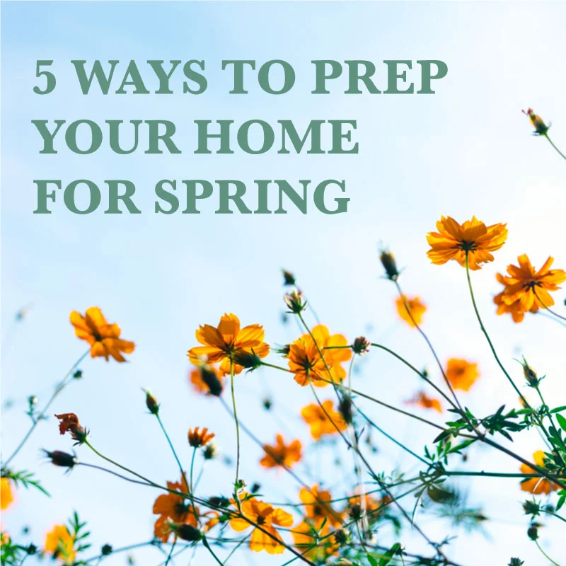 5 Ways To Prep Your Home for Spring